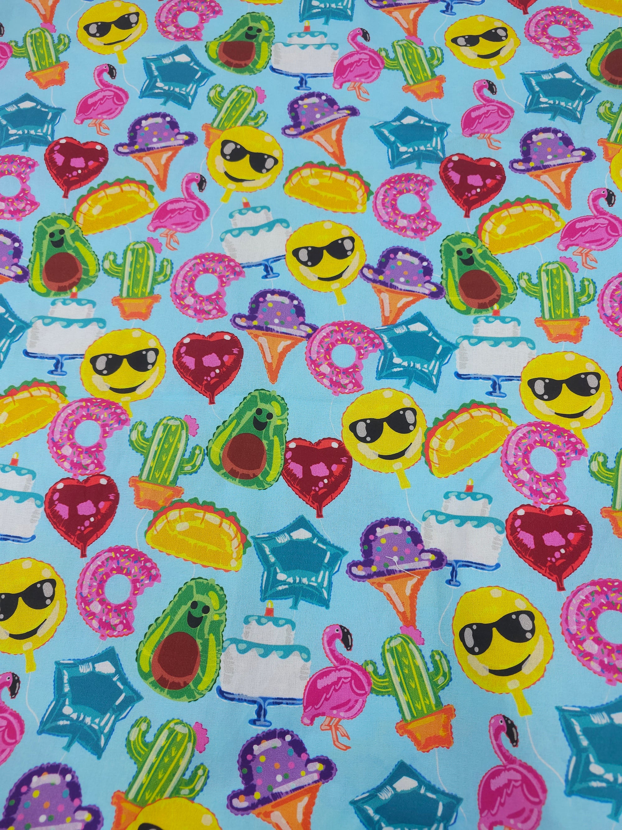 Emoji party Cotton- 2m piece