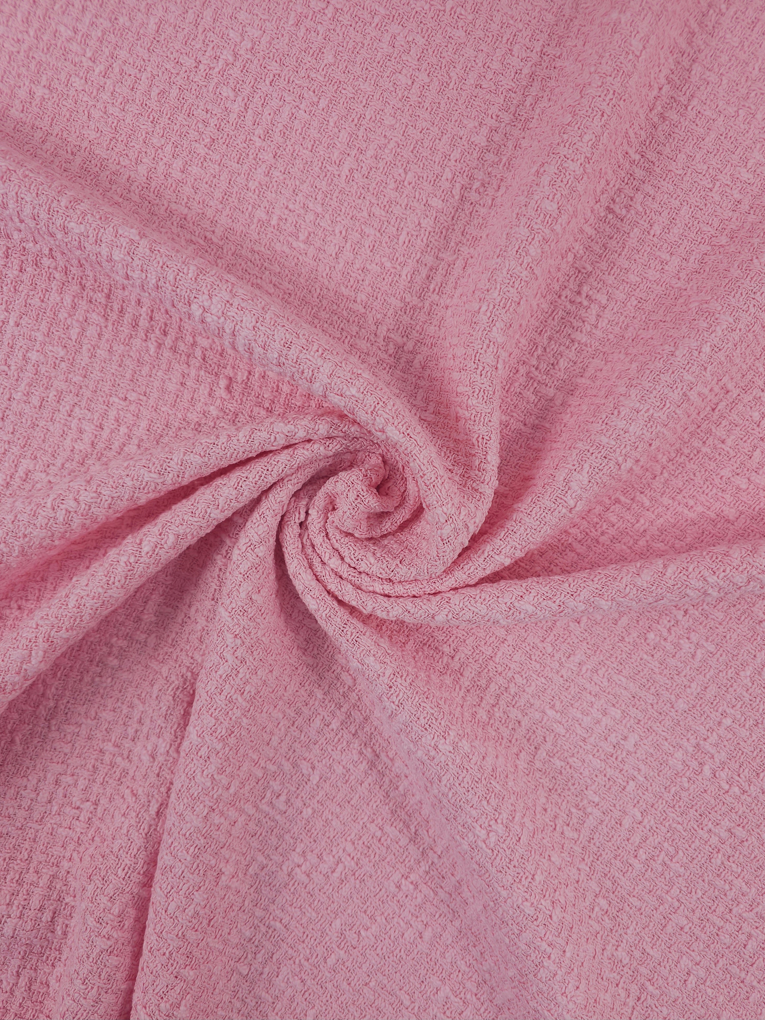 Baby Pink Boucle