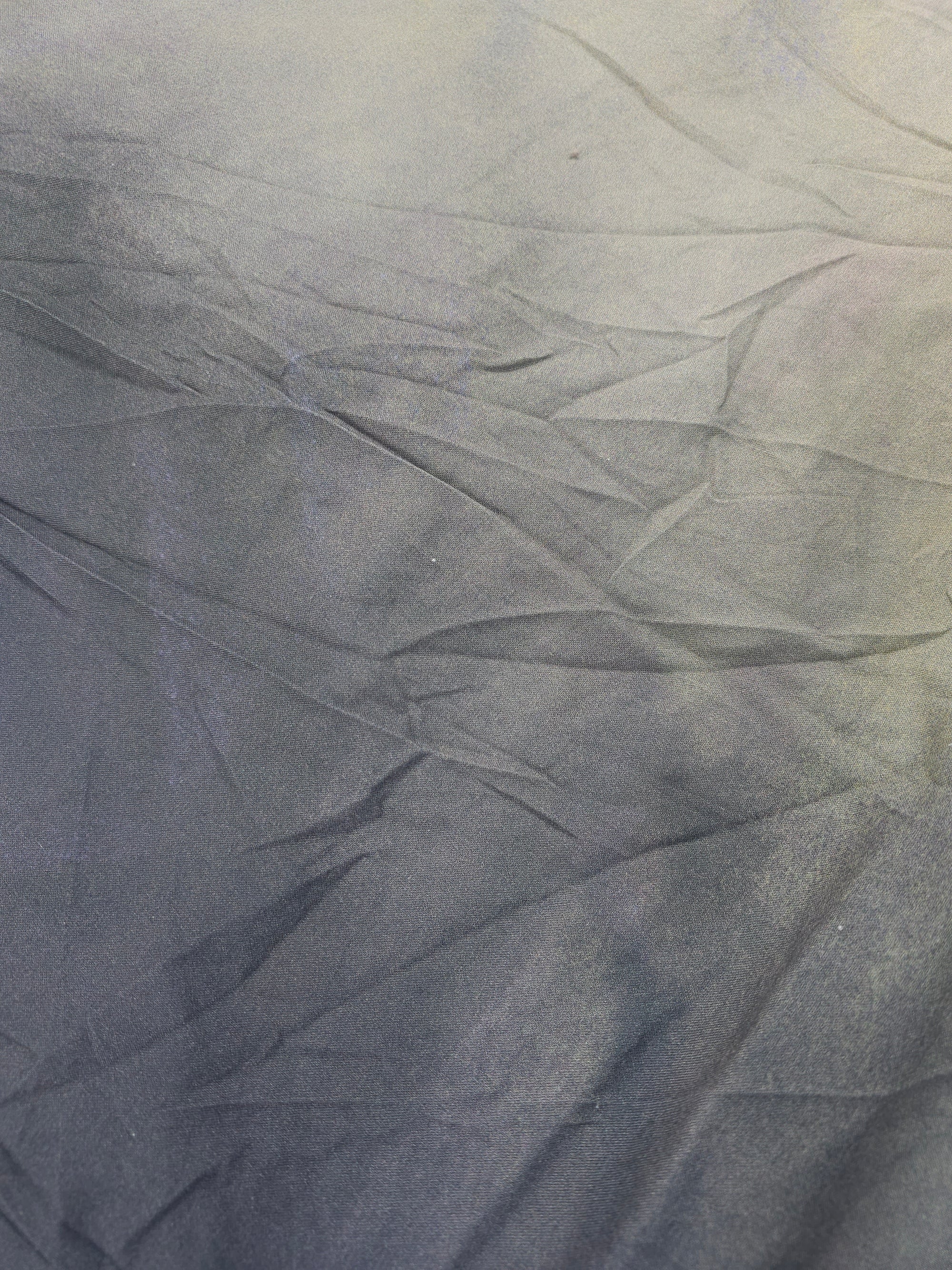 Blue beige gradient Cotton- 1m piece