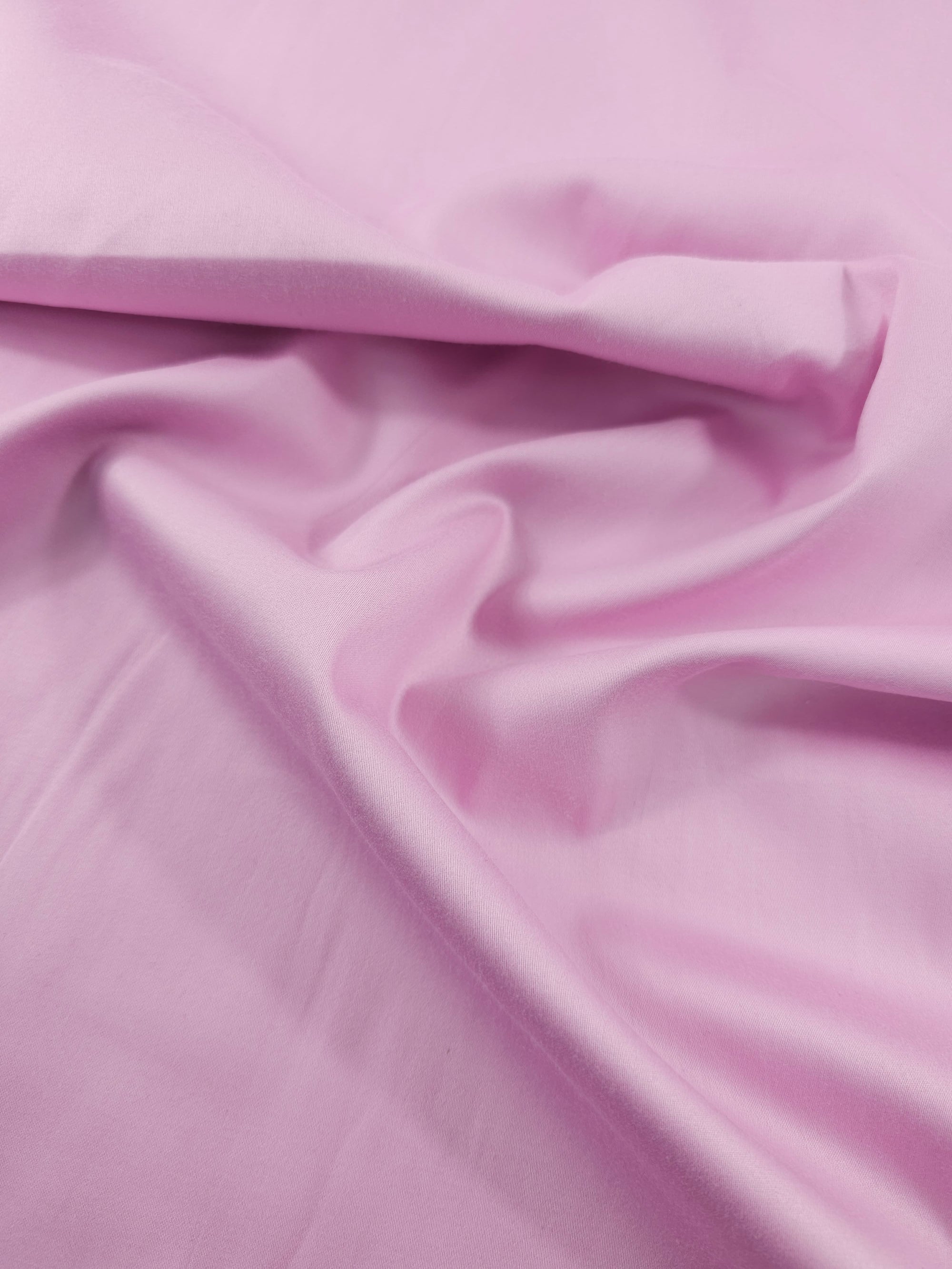Light Pink Cotton Sateen