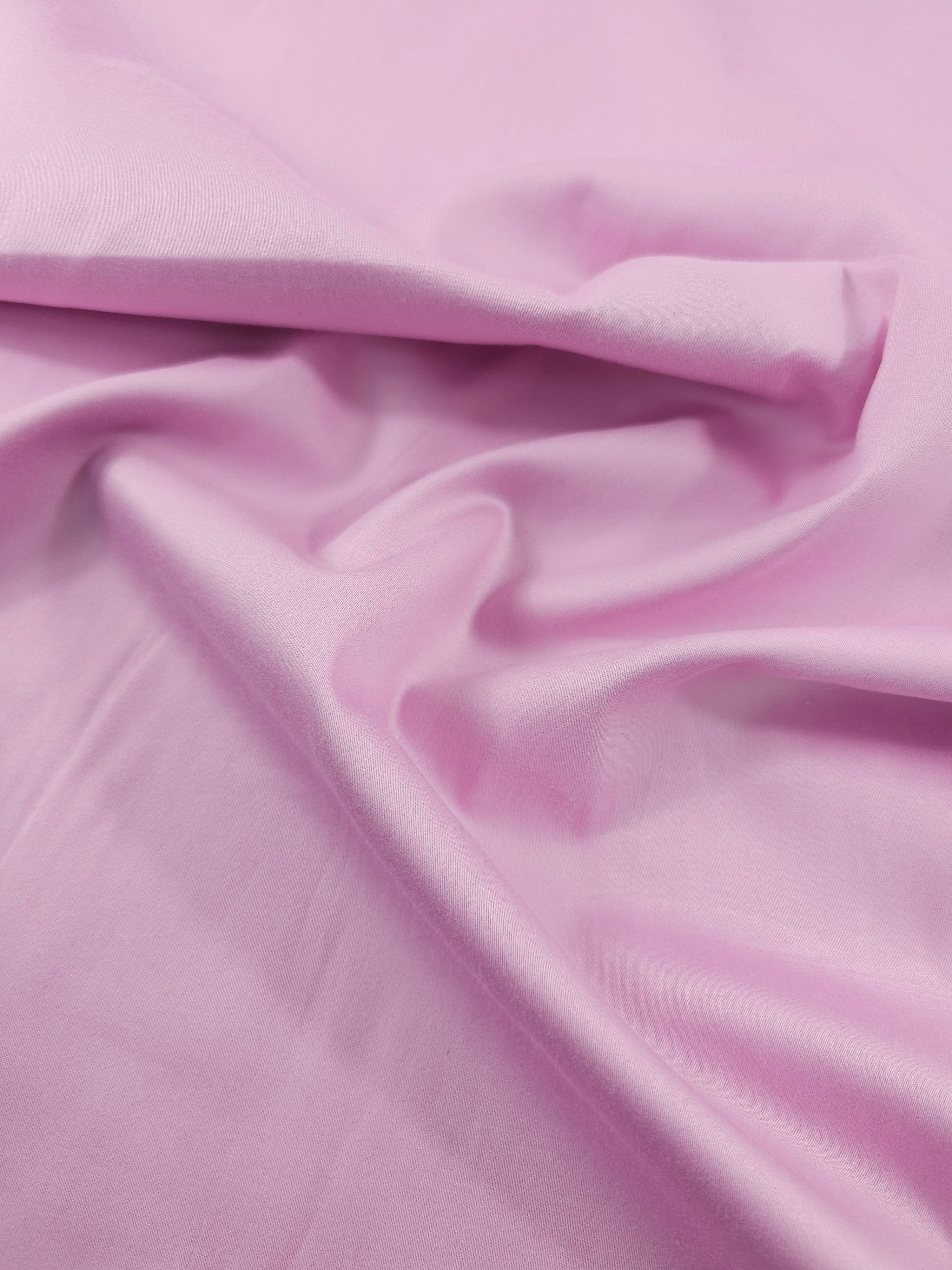 Light Pink Cotton Sateen