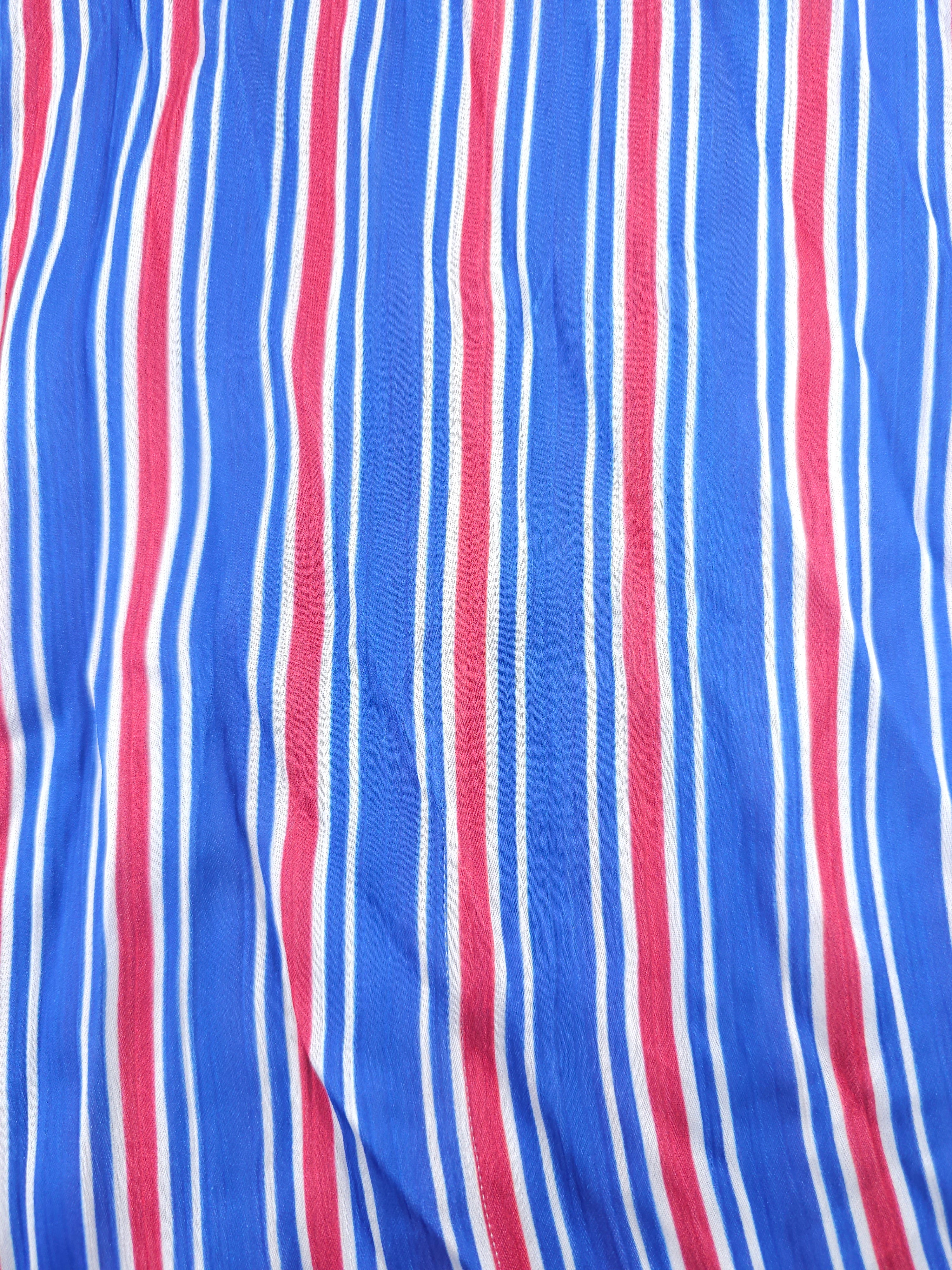 Nautical stripe Viscose- 3.5m piece