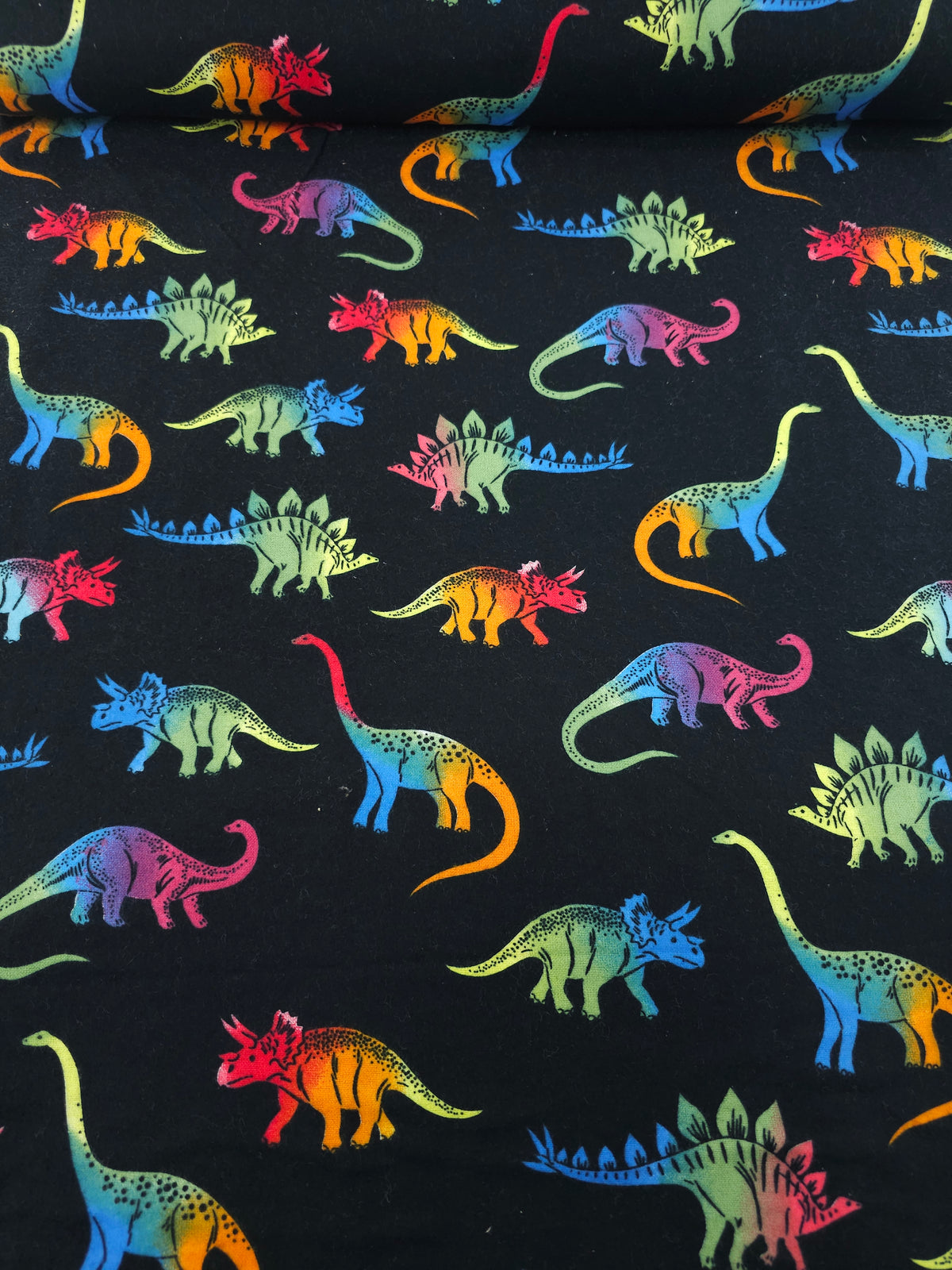 Multicolour Dino Lightweight Flannel Cotton