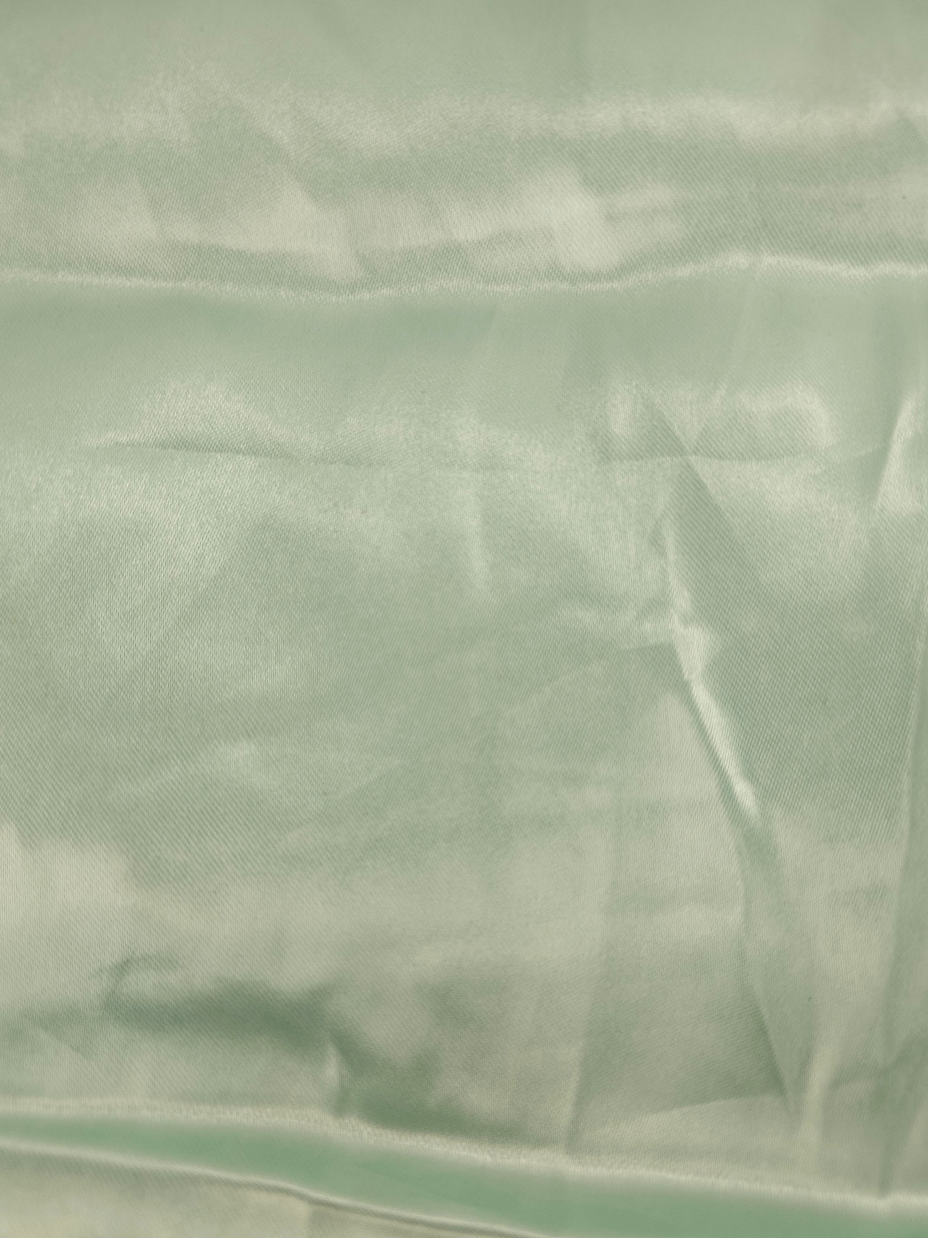 Mint Liquid Satin- 2m piece