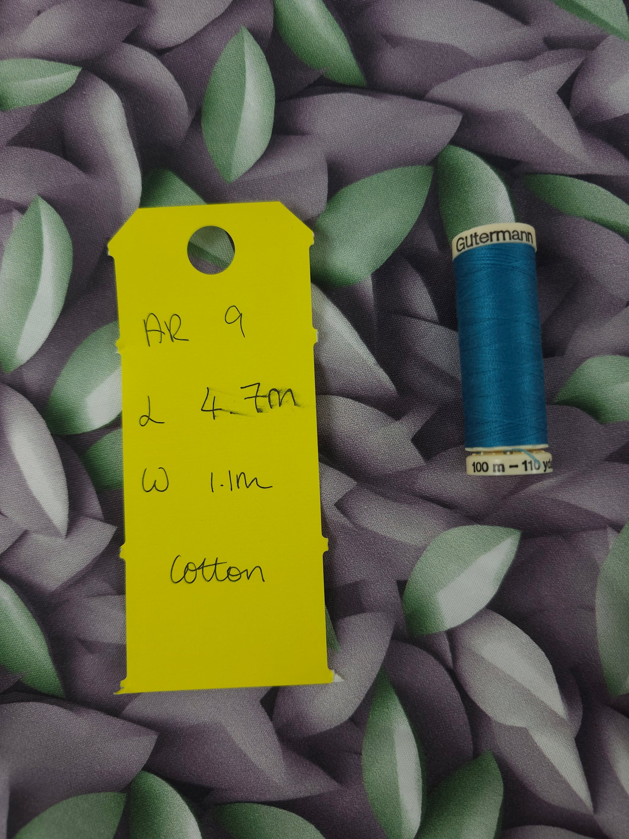 Intelligent leaf Cotton- 4.7m piece