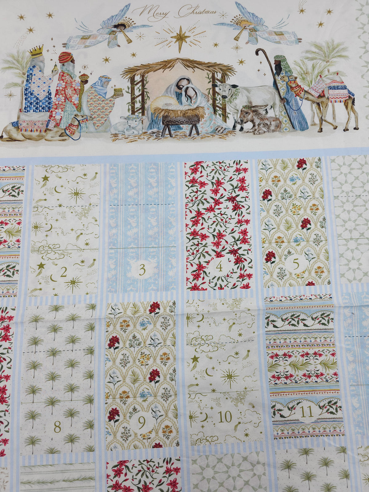 *SEW YOUR OWN* Silent Night Advent Calendar - 62cm Panel