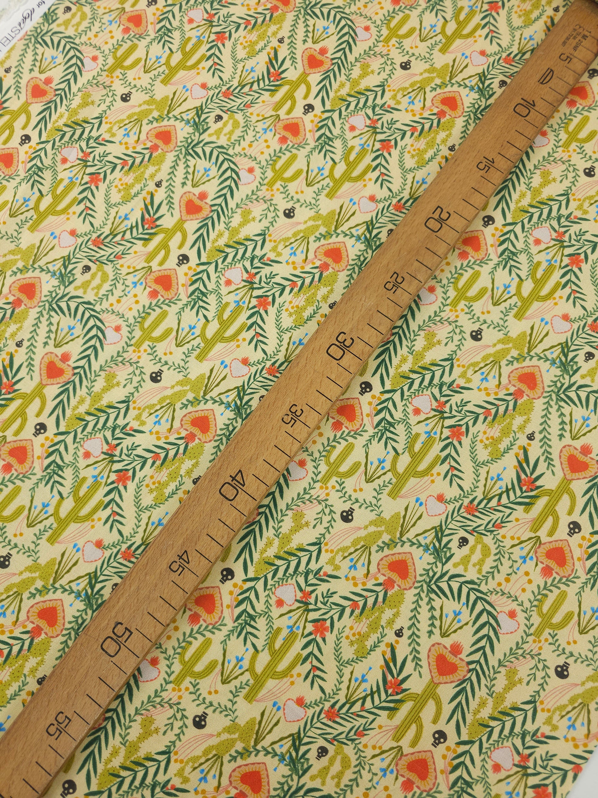 Cacti Floral 100% Cotton
