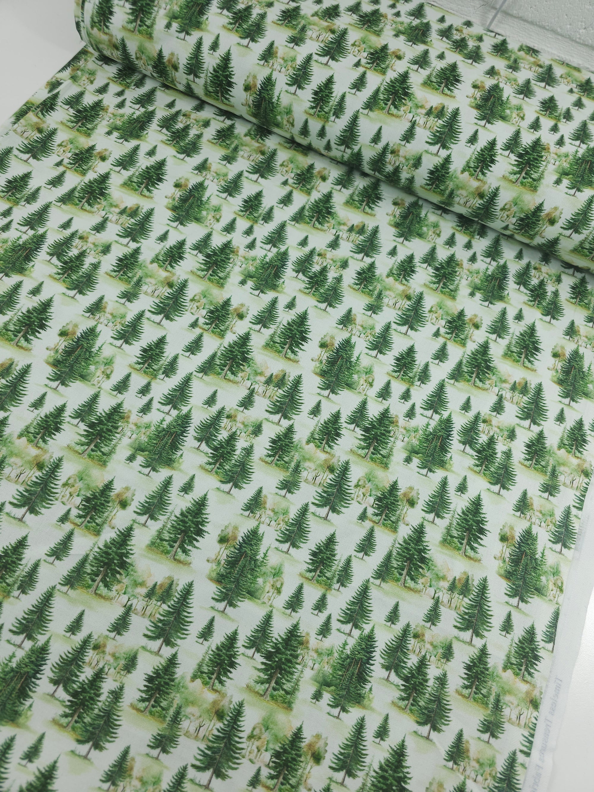Christmas Tree Forest 100% Cotton