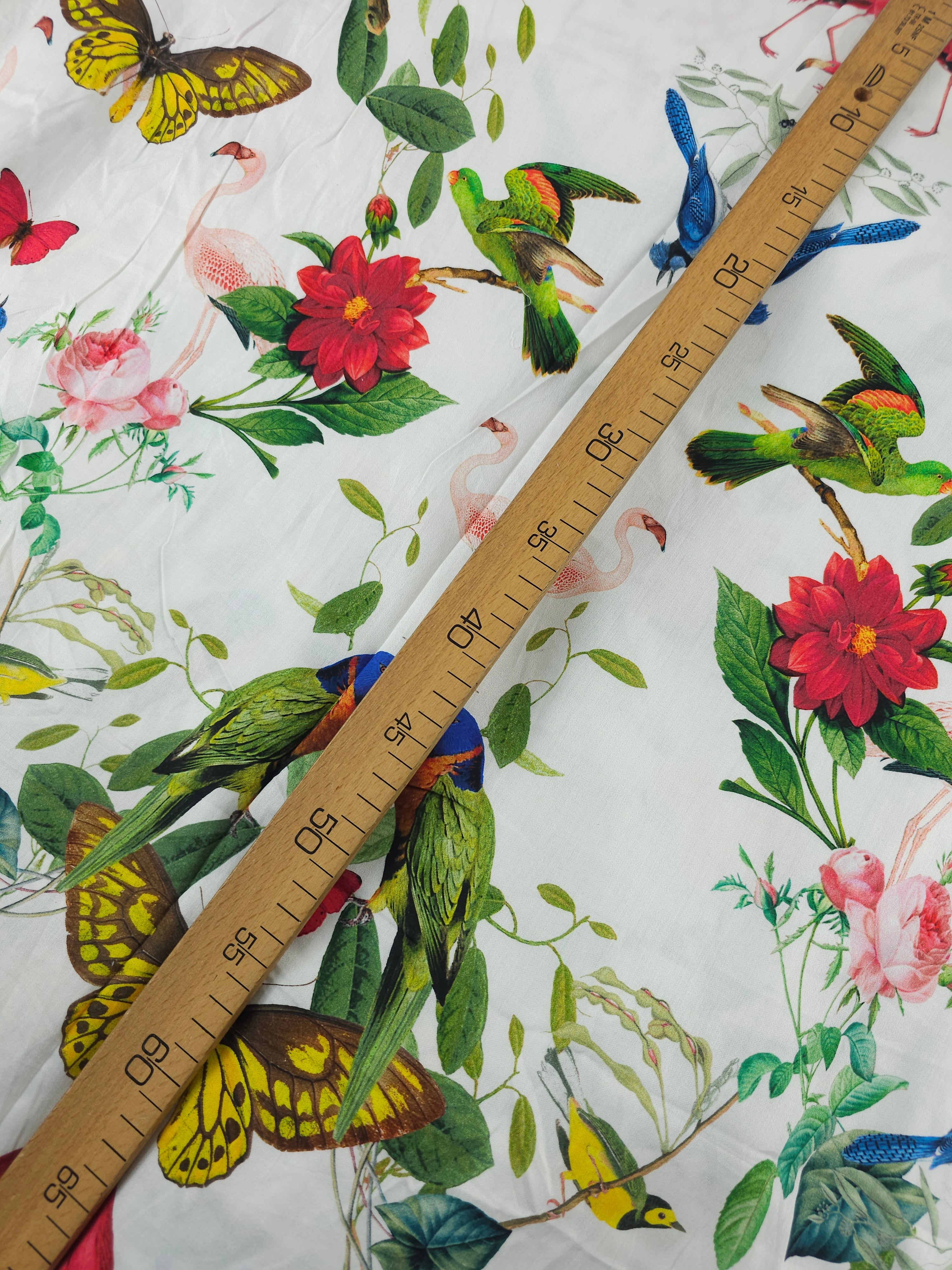 Tropical Garden Festival 100% Cotton 98" *EXTRA WIDE*