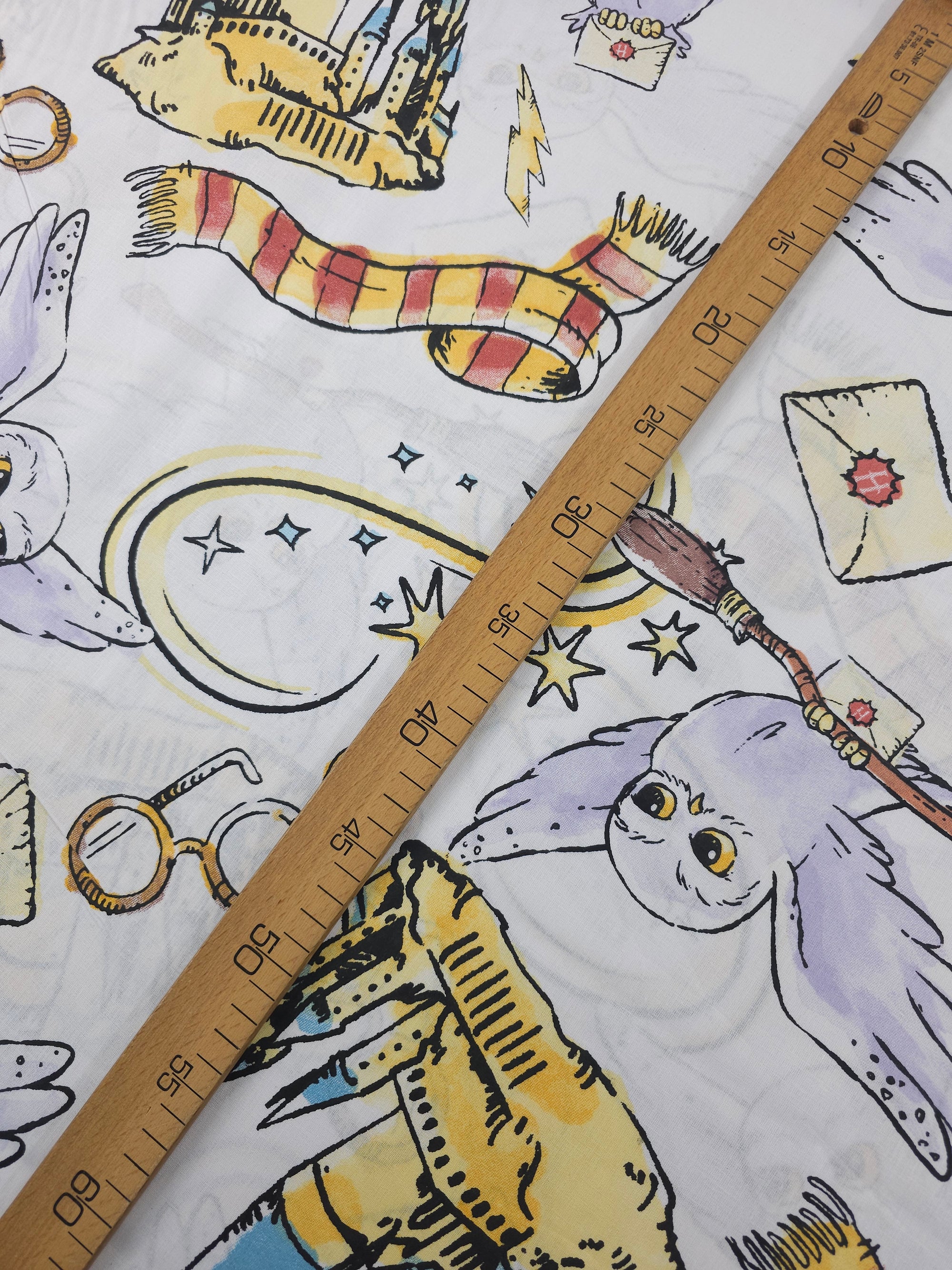 Harry Potter Hedwig 100% Cotton 112" *EXTRA WIDE*