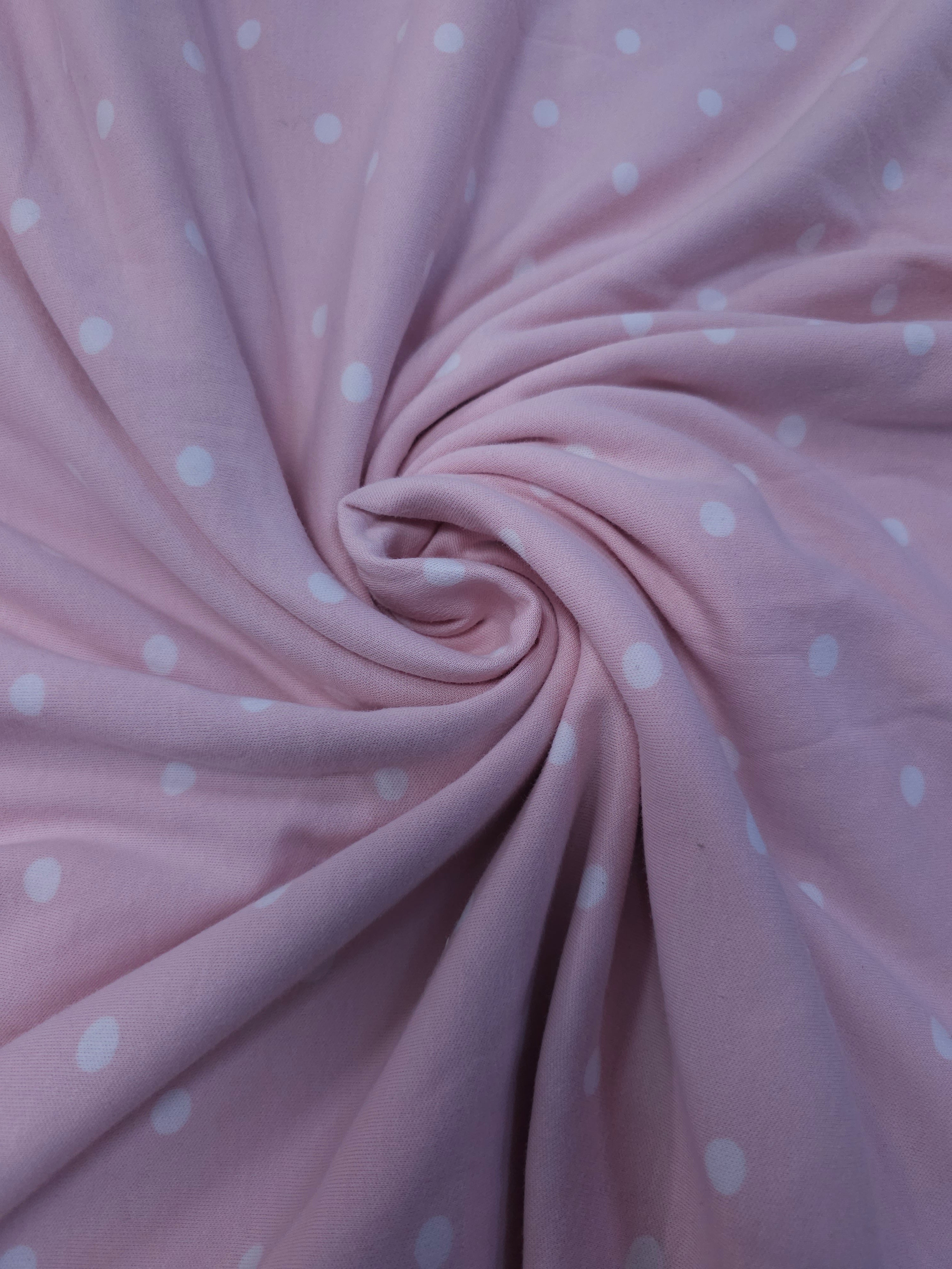 Pink Polka Dots - 2.4m Piece