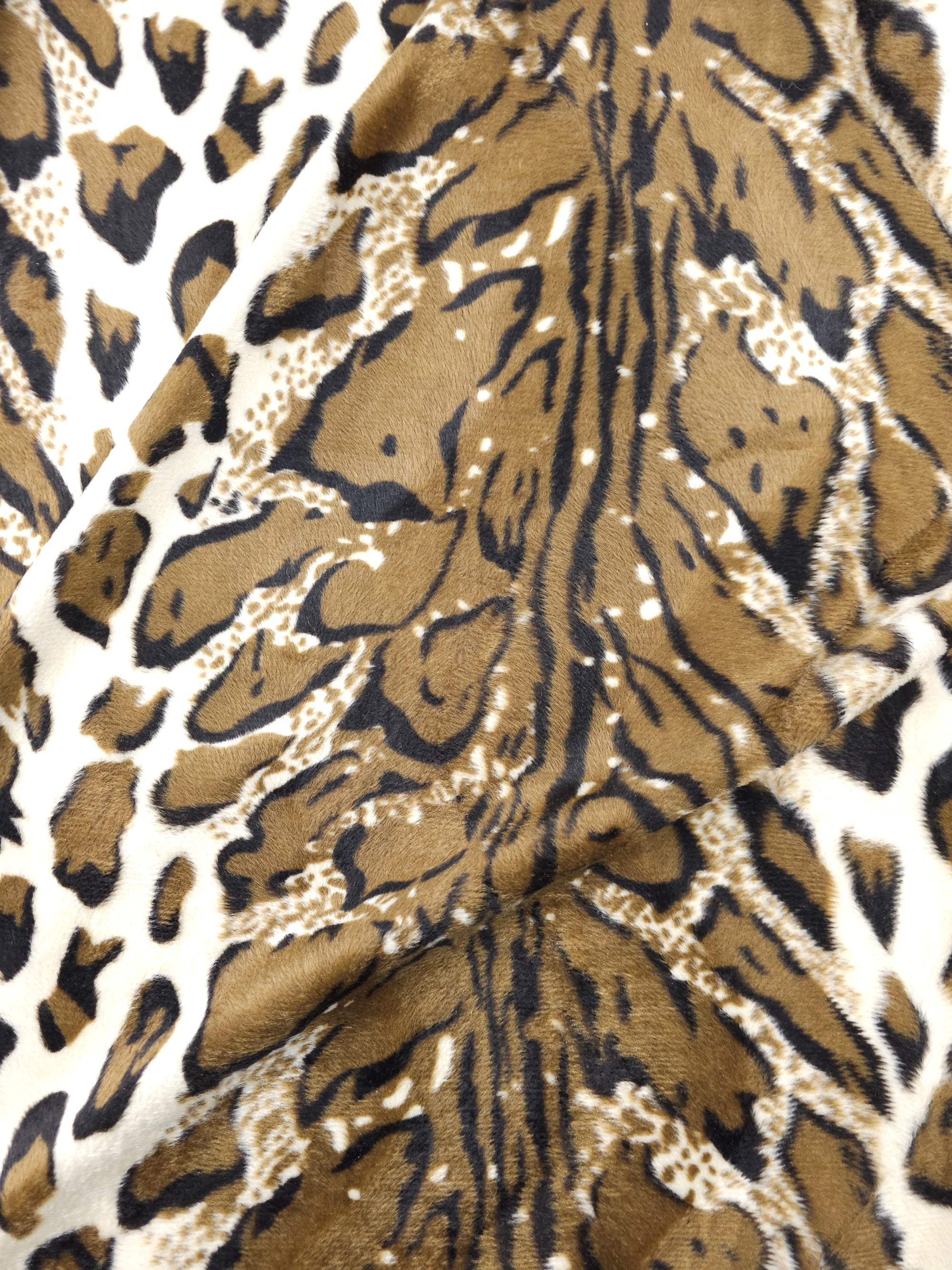 Animal Print Fur (Polyester) - 1m Piece