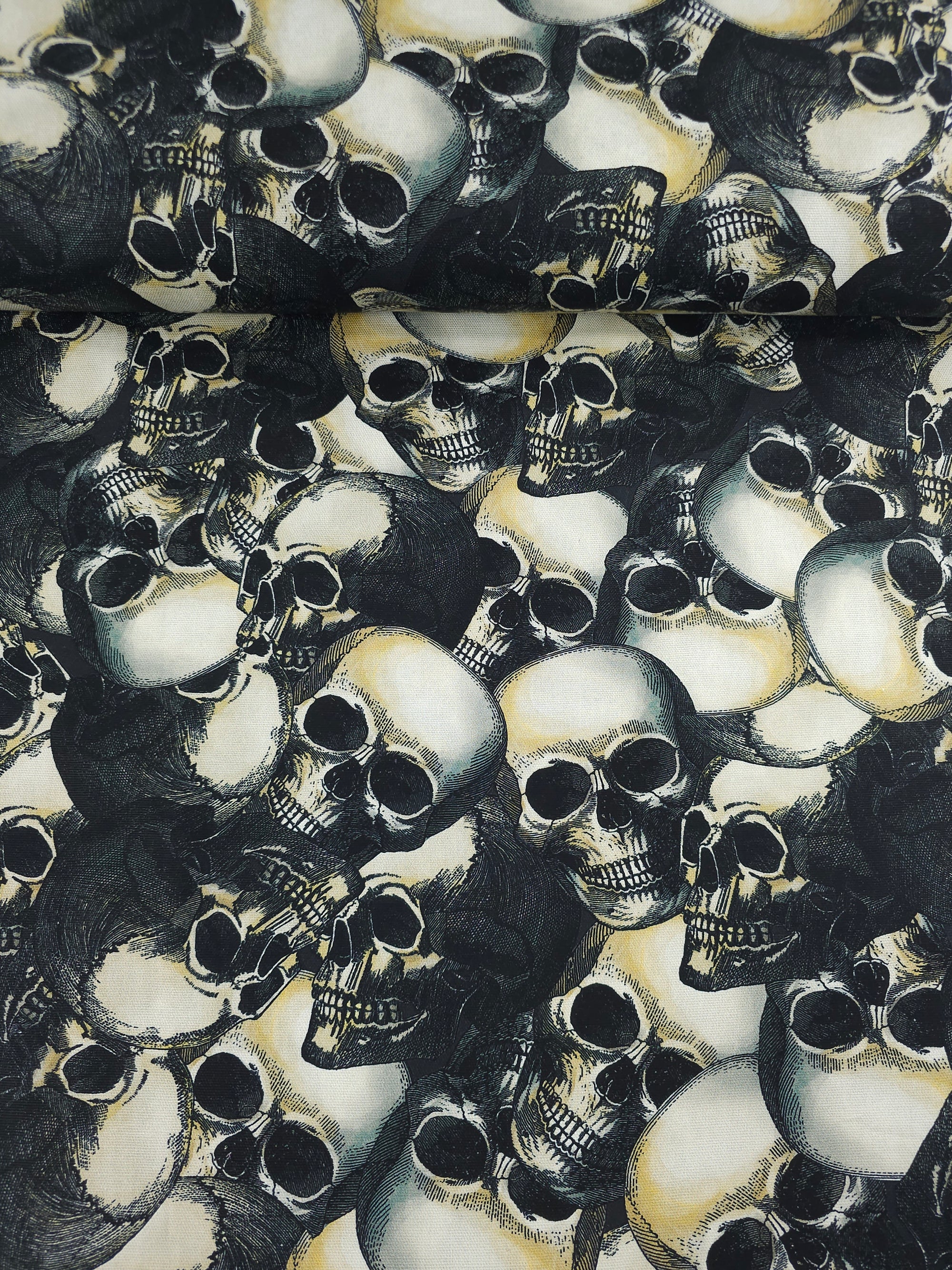 Skull Heads 100% Cotton Canvas - Joann