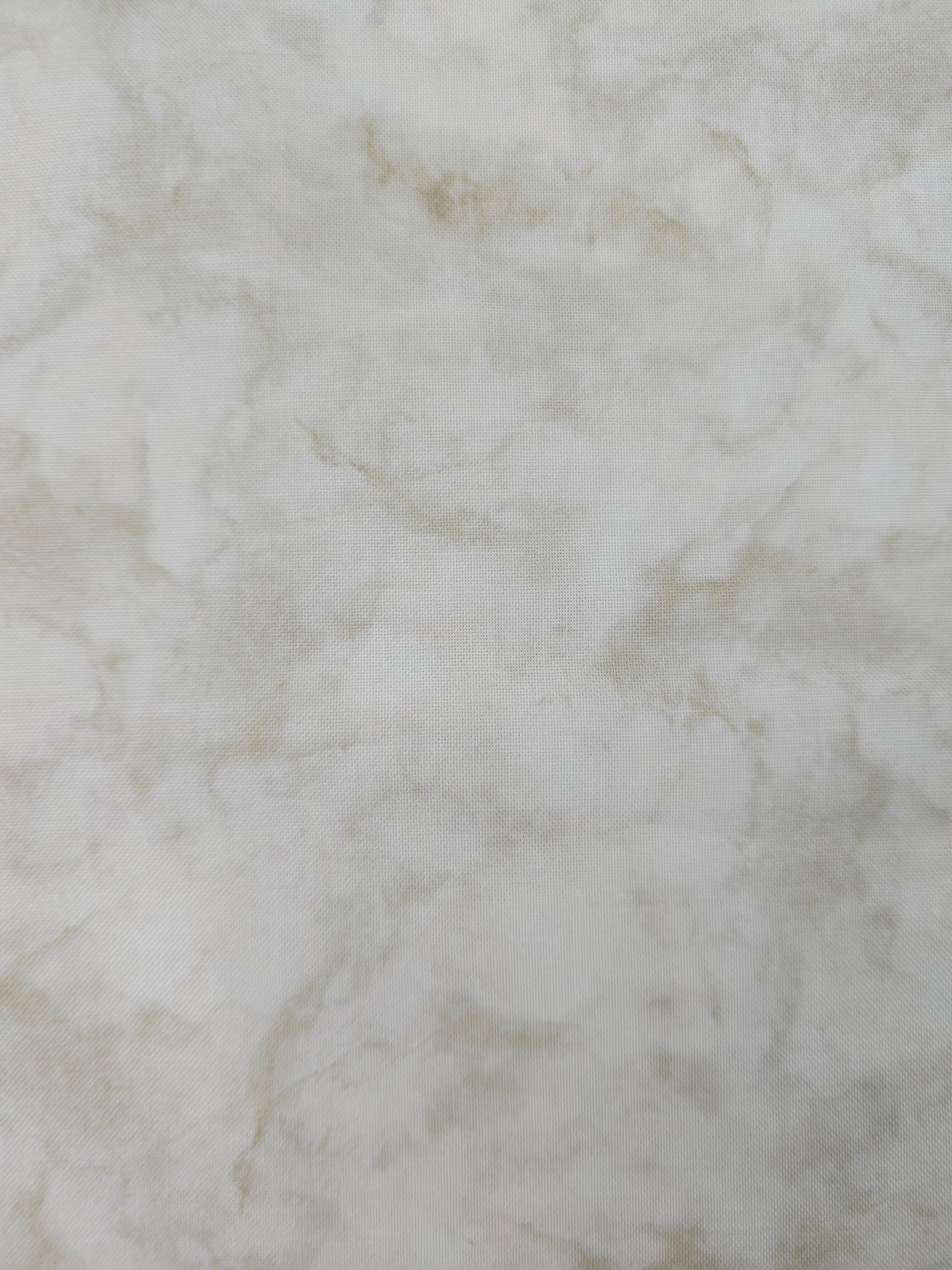 White Smokey Marble 100% Cotton
