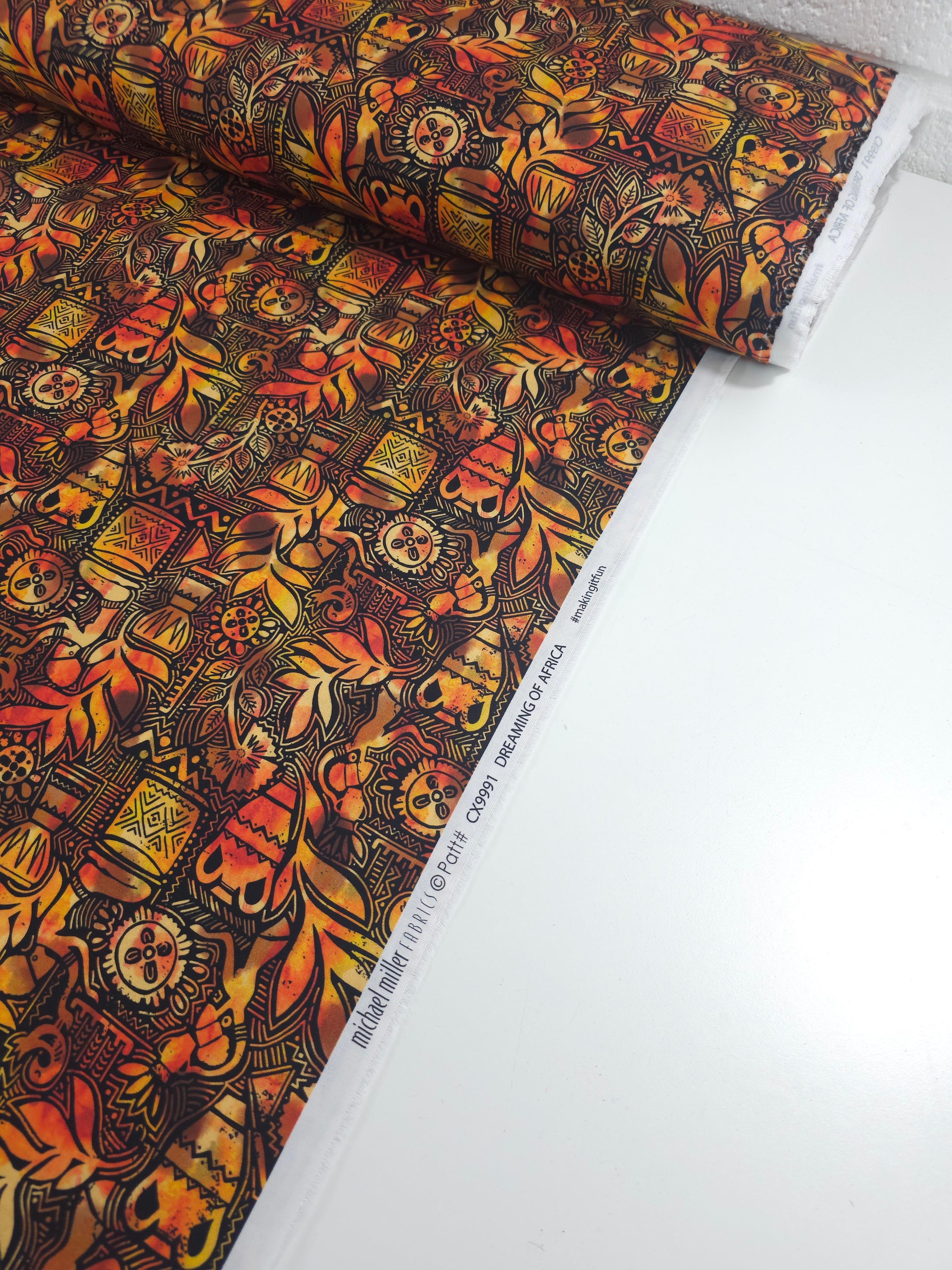 Dreaming Of Africa 100% Cotton - Michael Miller