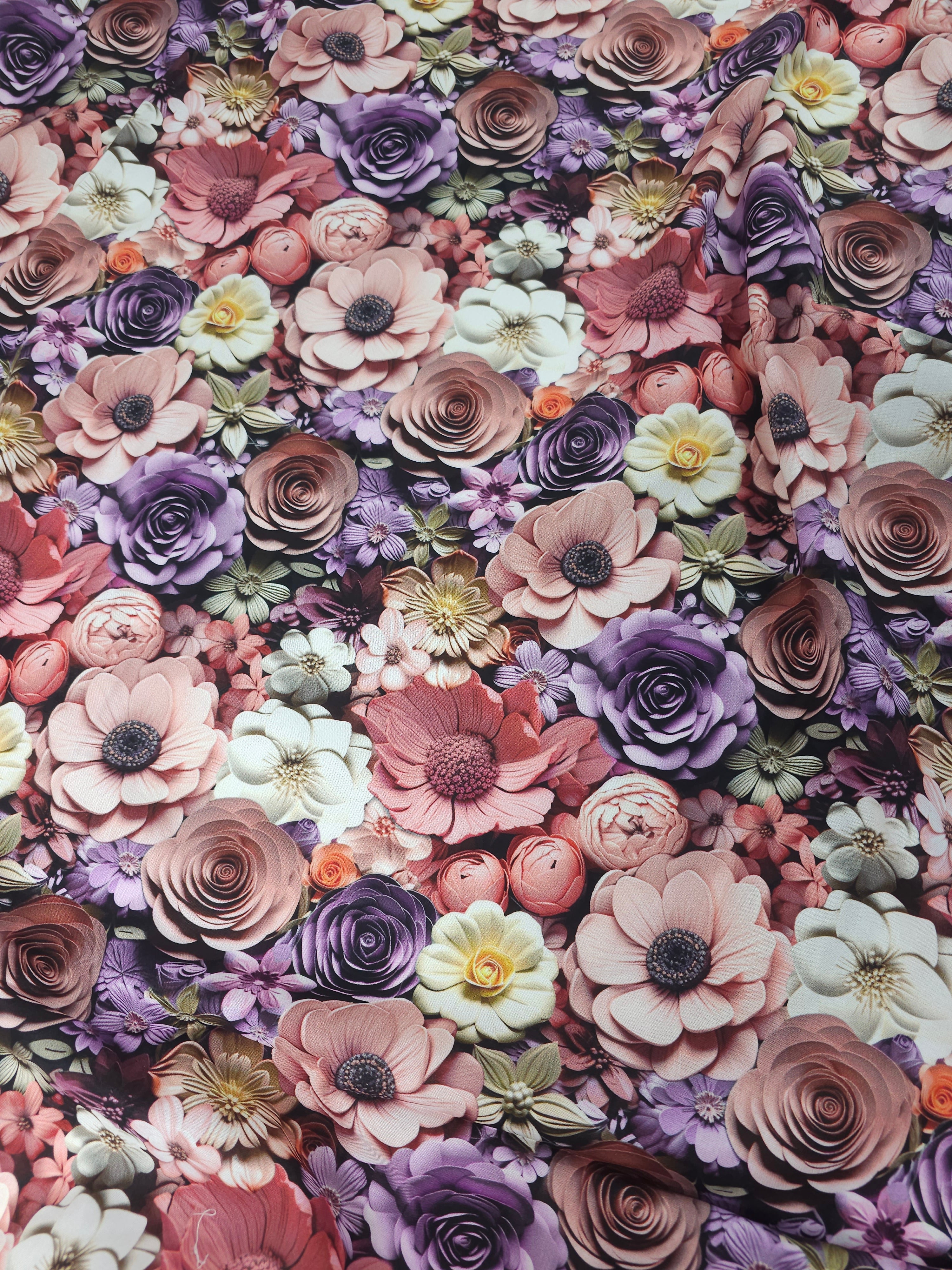 Spring flower Cotton- 2.3m piece