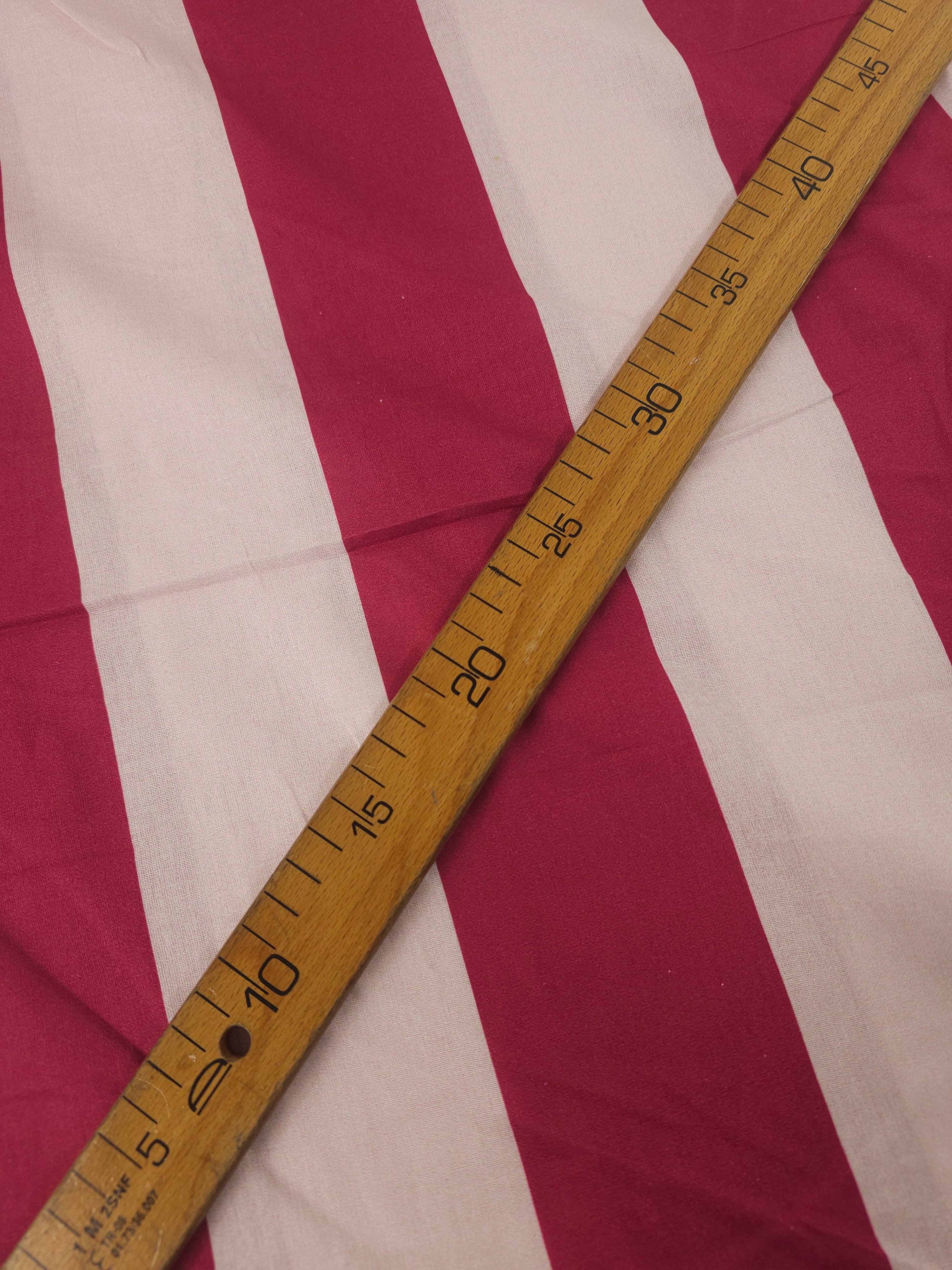 Pink Stripe 100% Cotton 90” *EXTRA WIDE*