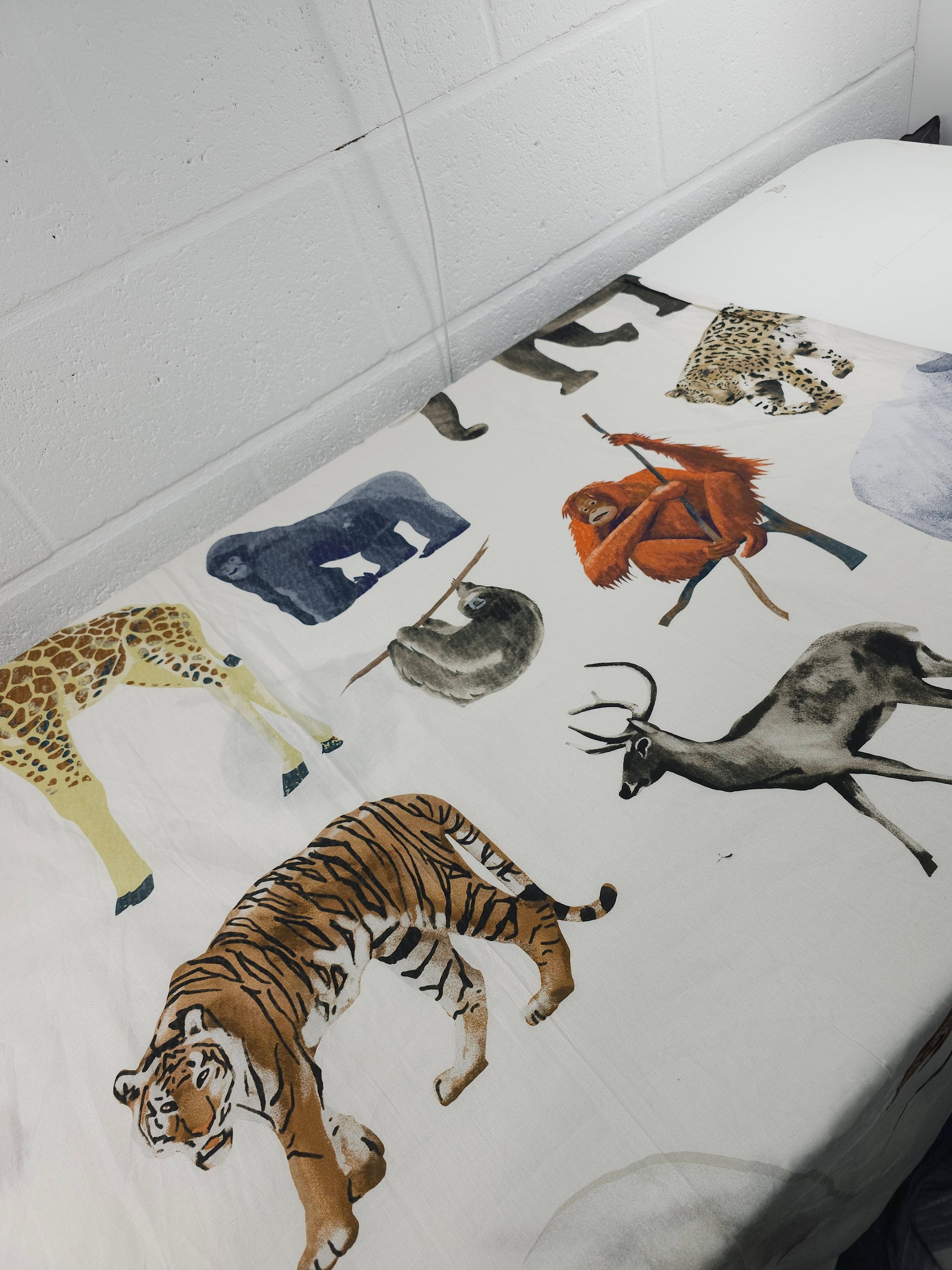 Safari Animals 100% Cotton 114" *EXTRA WIDE* - 2m Panel