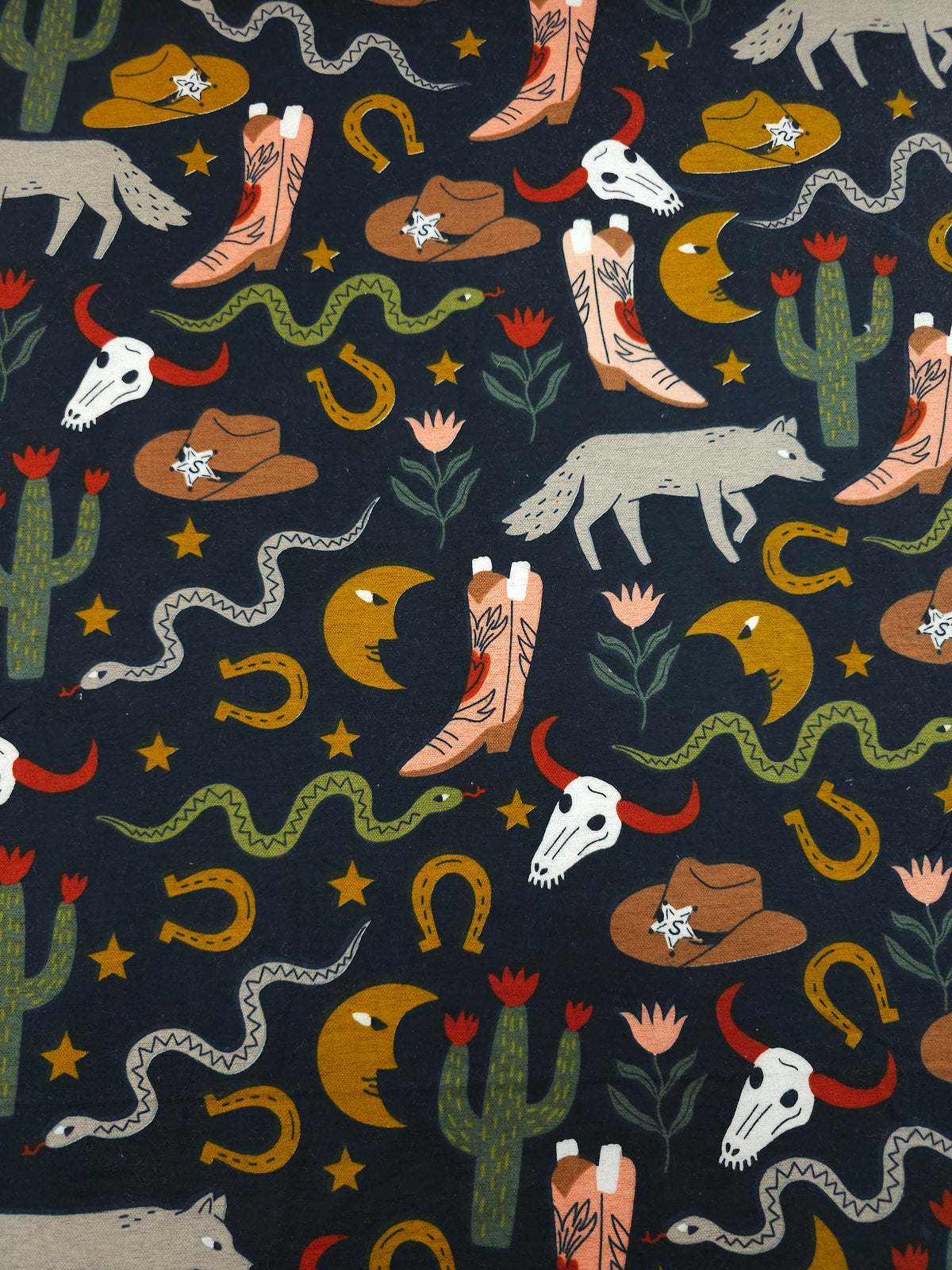 Boho Western Lightweight Flannel Cotton - Joann
