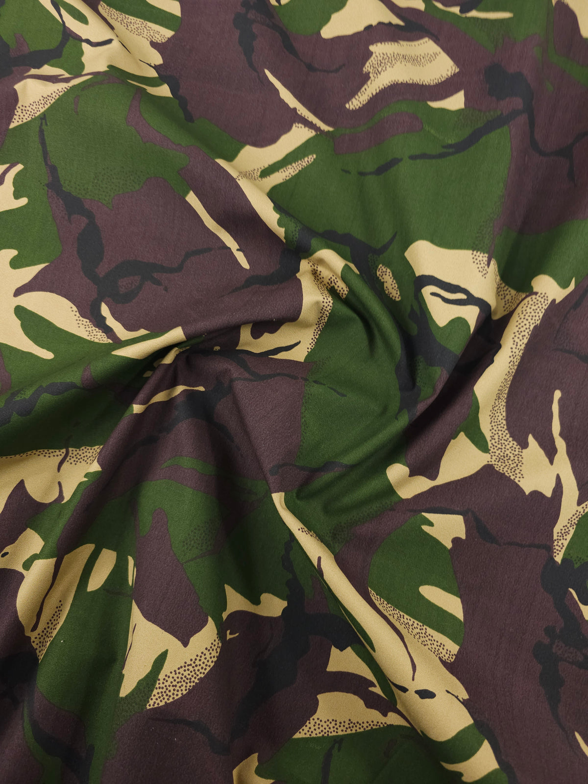 Green/Brown Camo Wax Cotton - Barbour