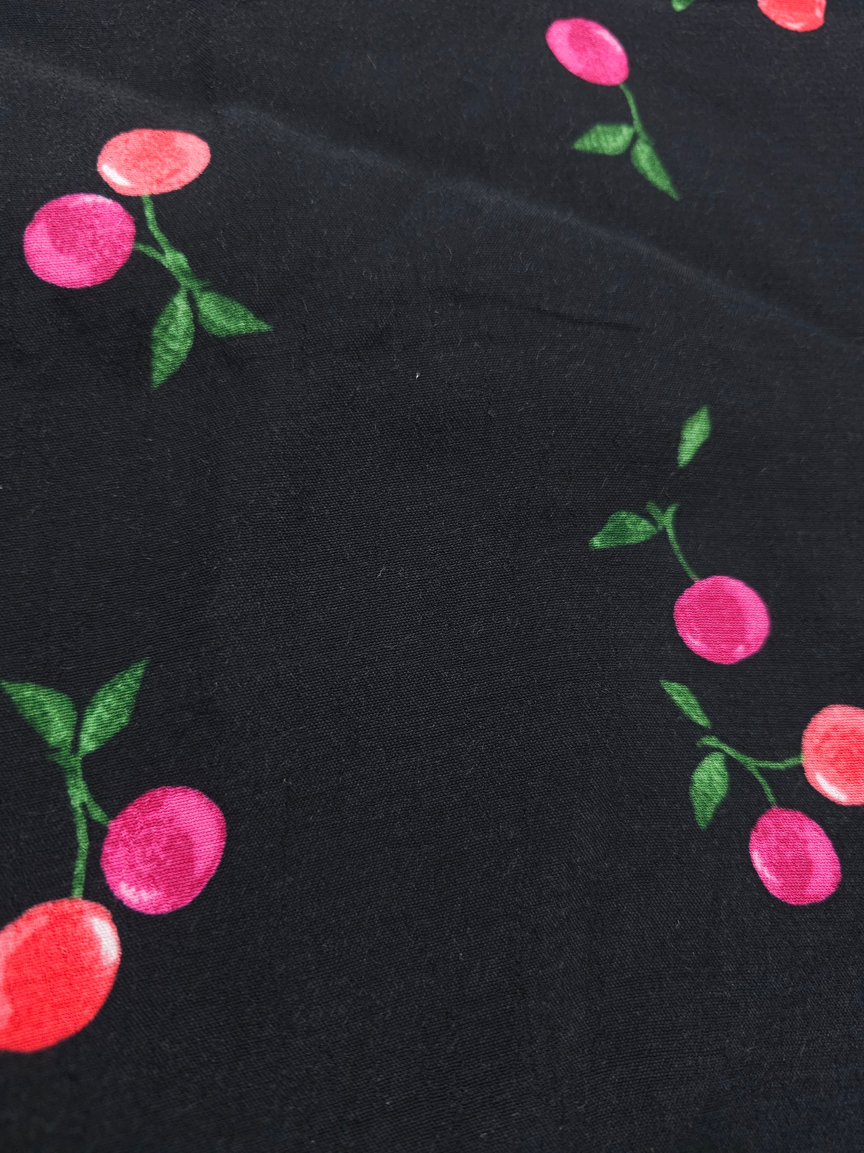 Cherry Viscose- 1m piece