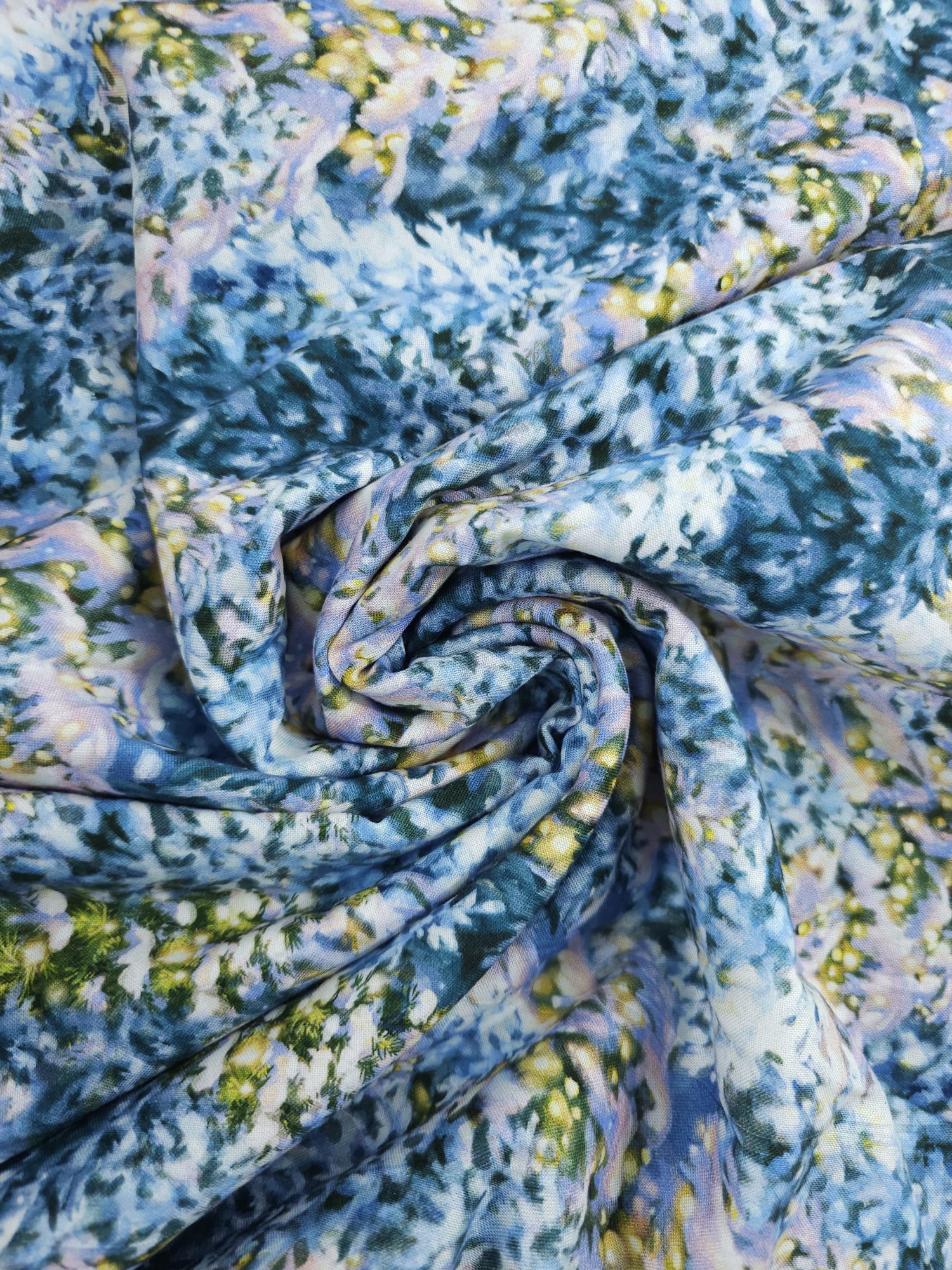 Blue Lagoon Cotton - 3m Piece