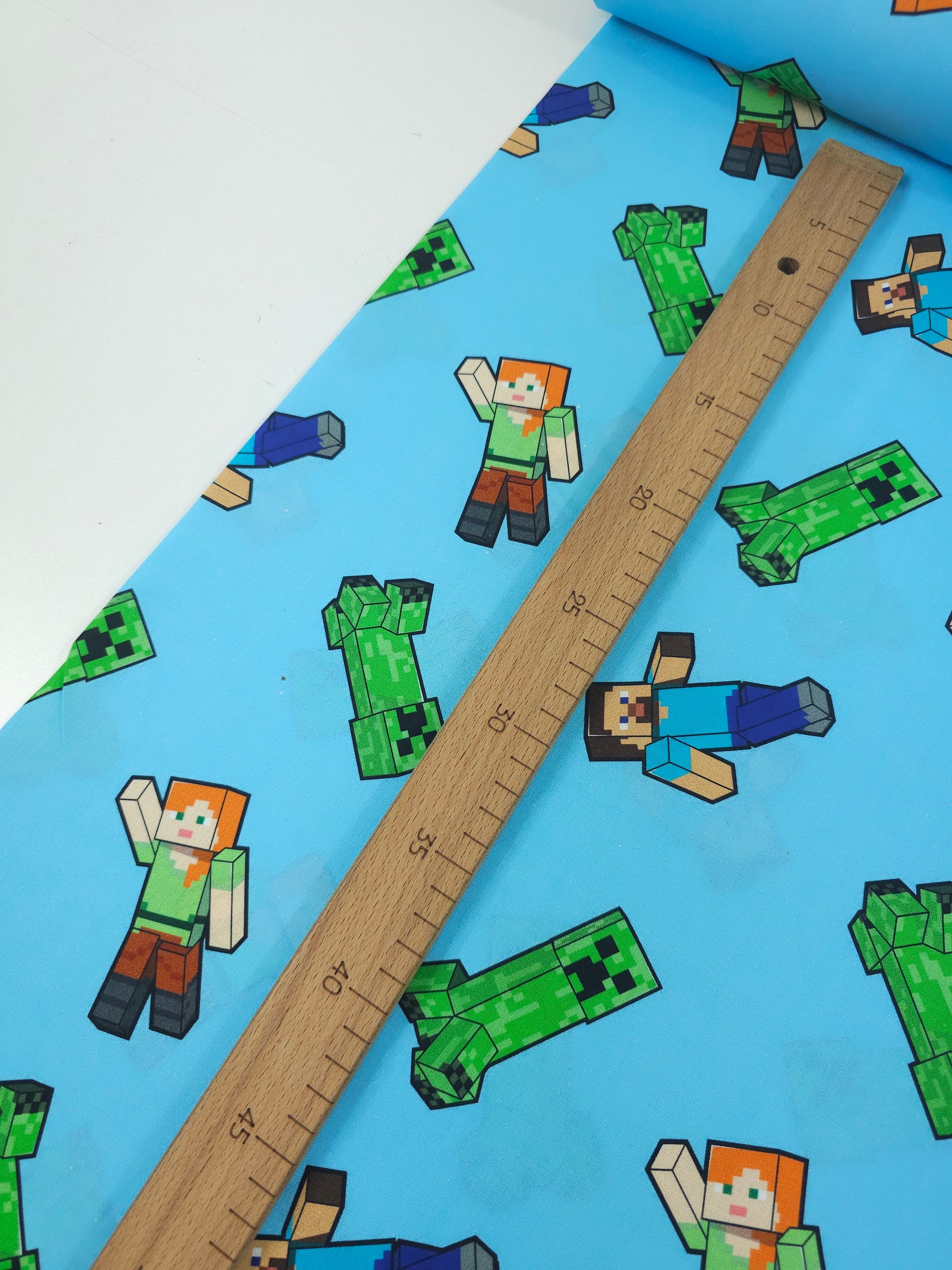 Minecraft Characters 100% Cotton