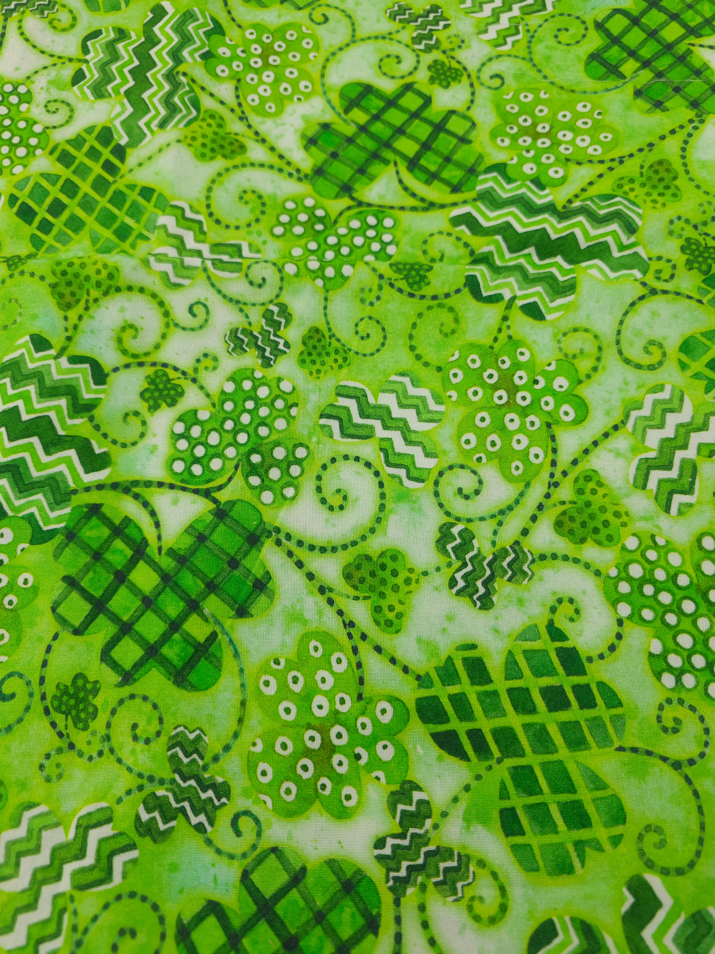 Shamrock season Cotton- 2m piece