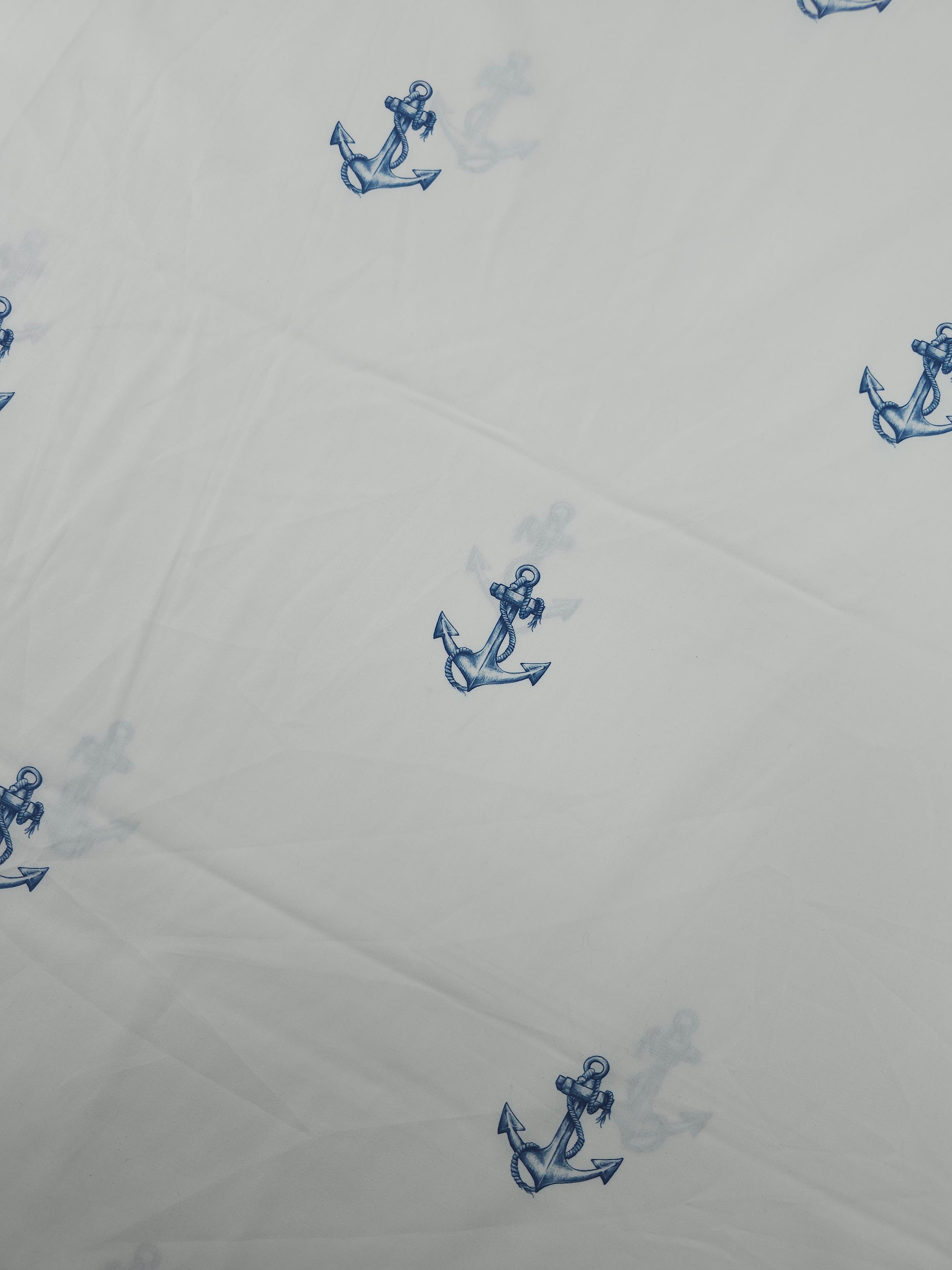 Sailors Anchor Lightweight Cotton 60"