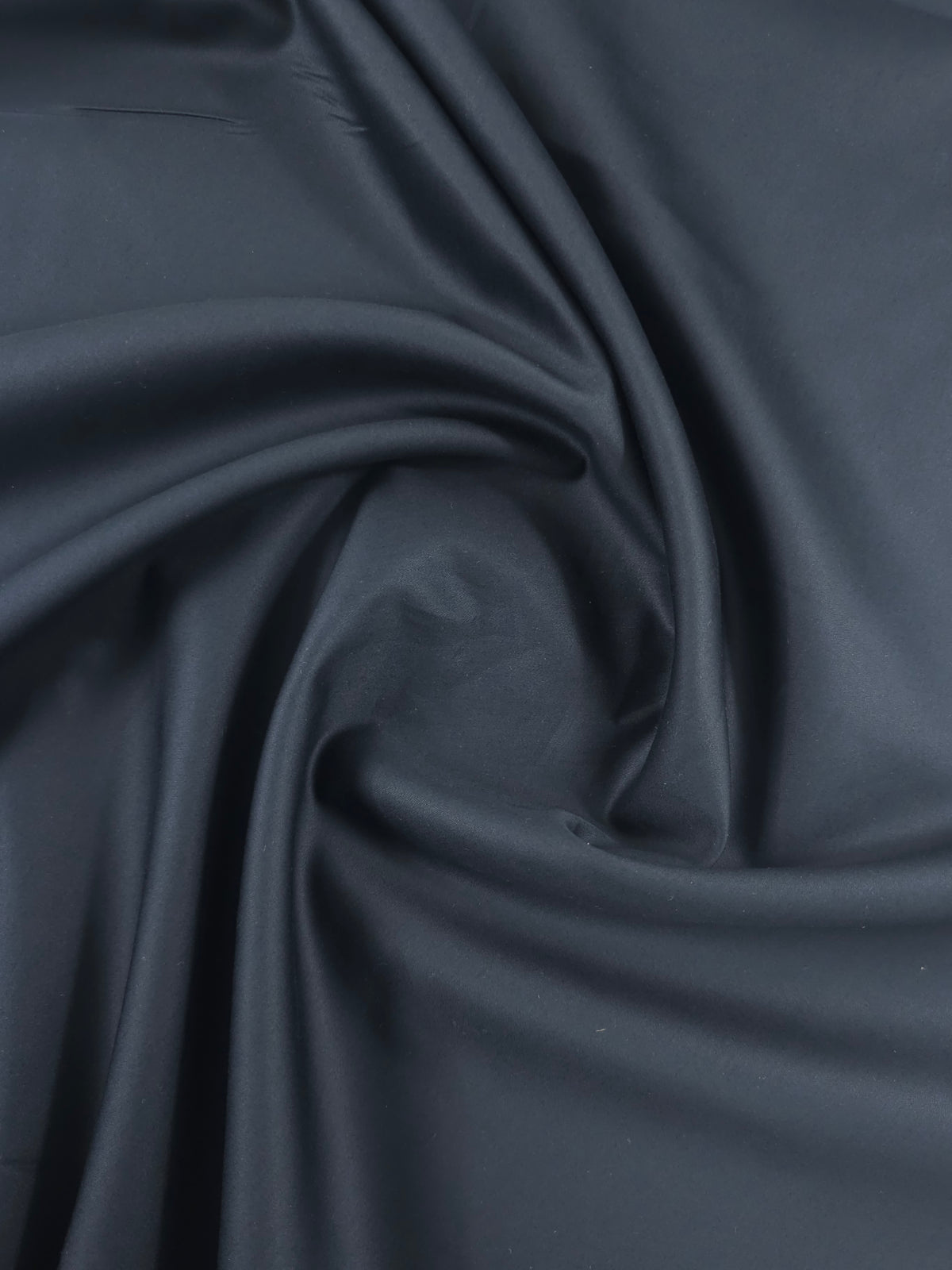 Black Cotton Sateen 60”