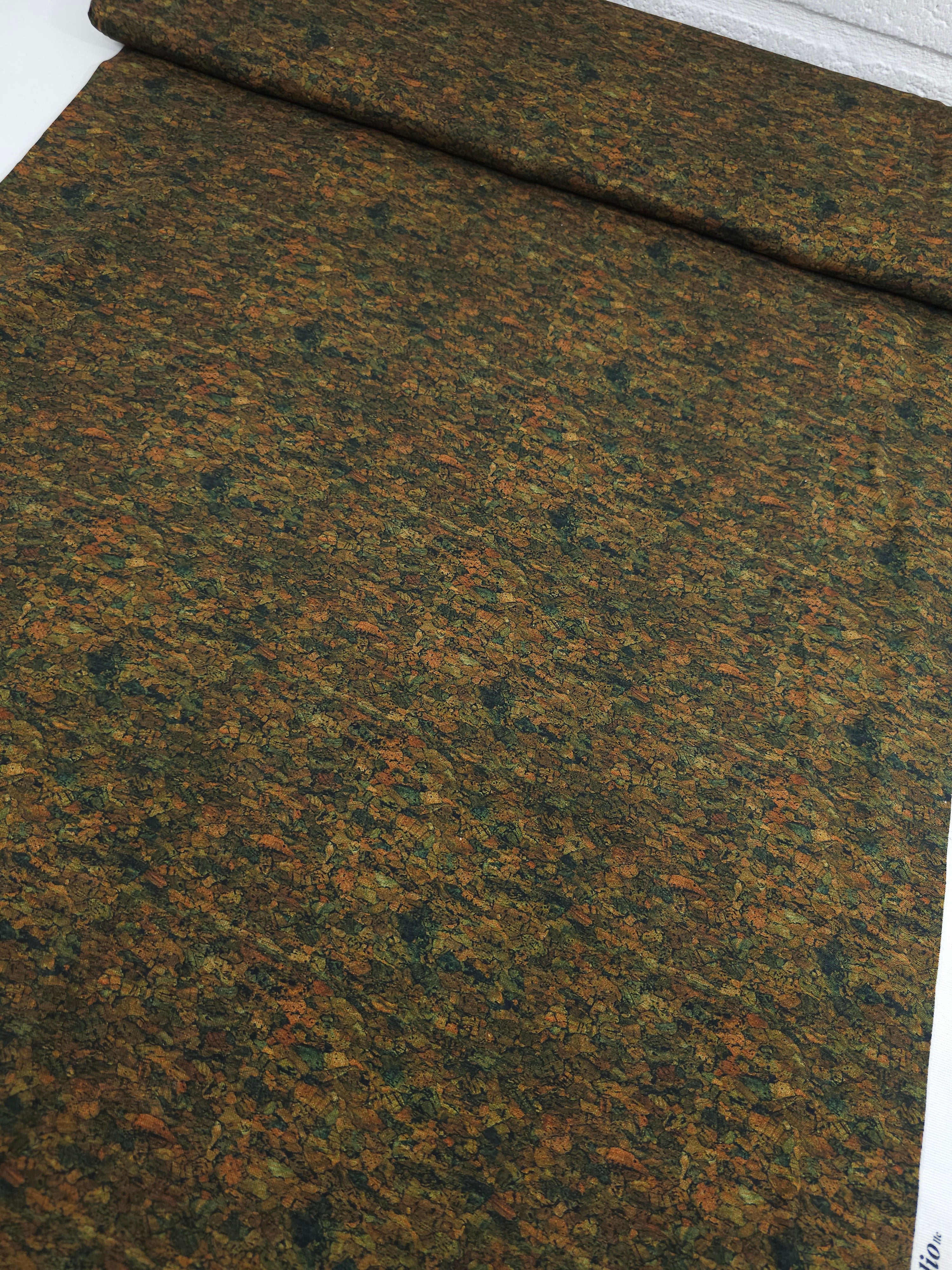 Abstract Umber 100% Cotton