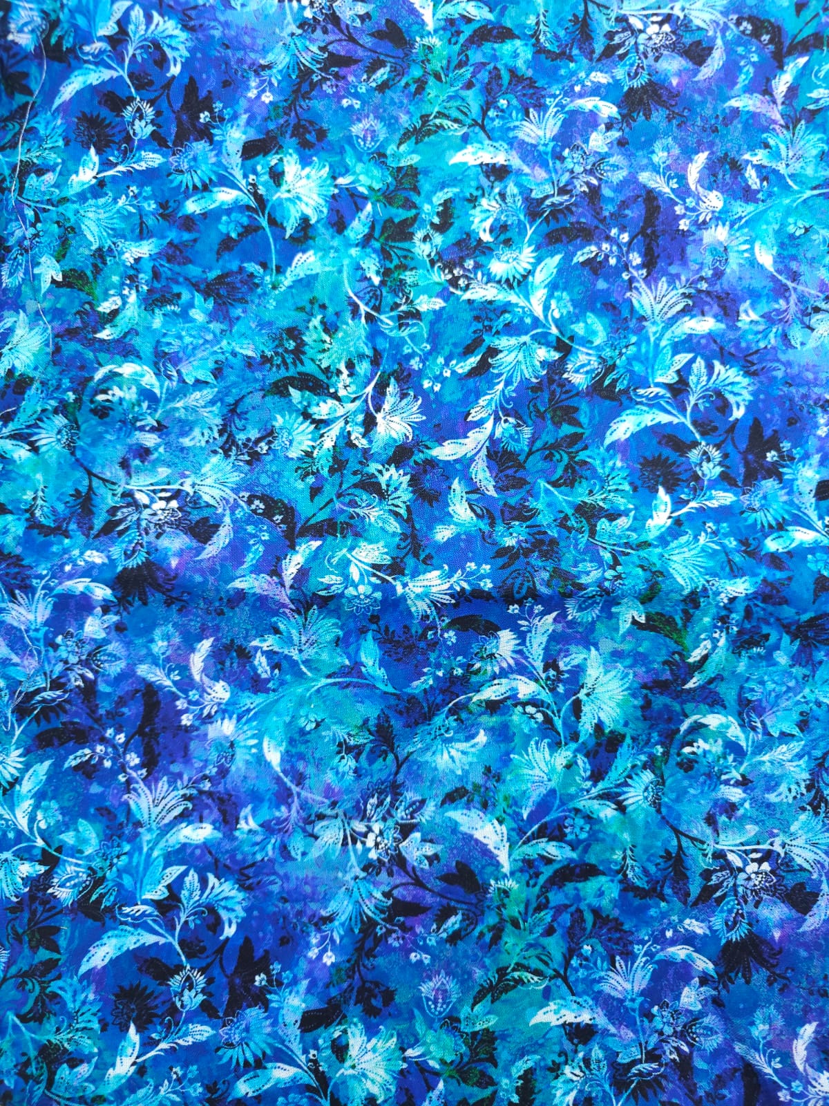 Oceanic Bloom Cotton - 0.8m Piece