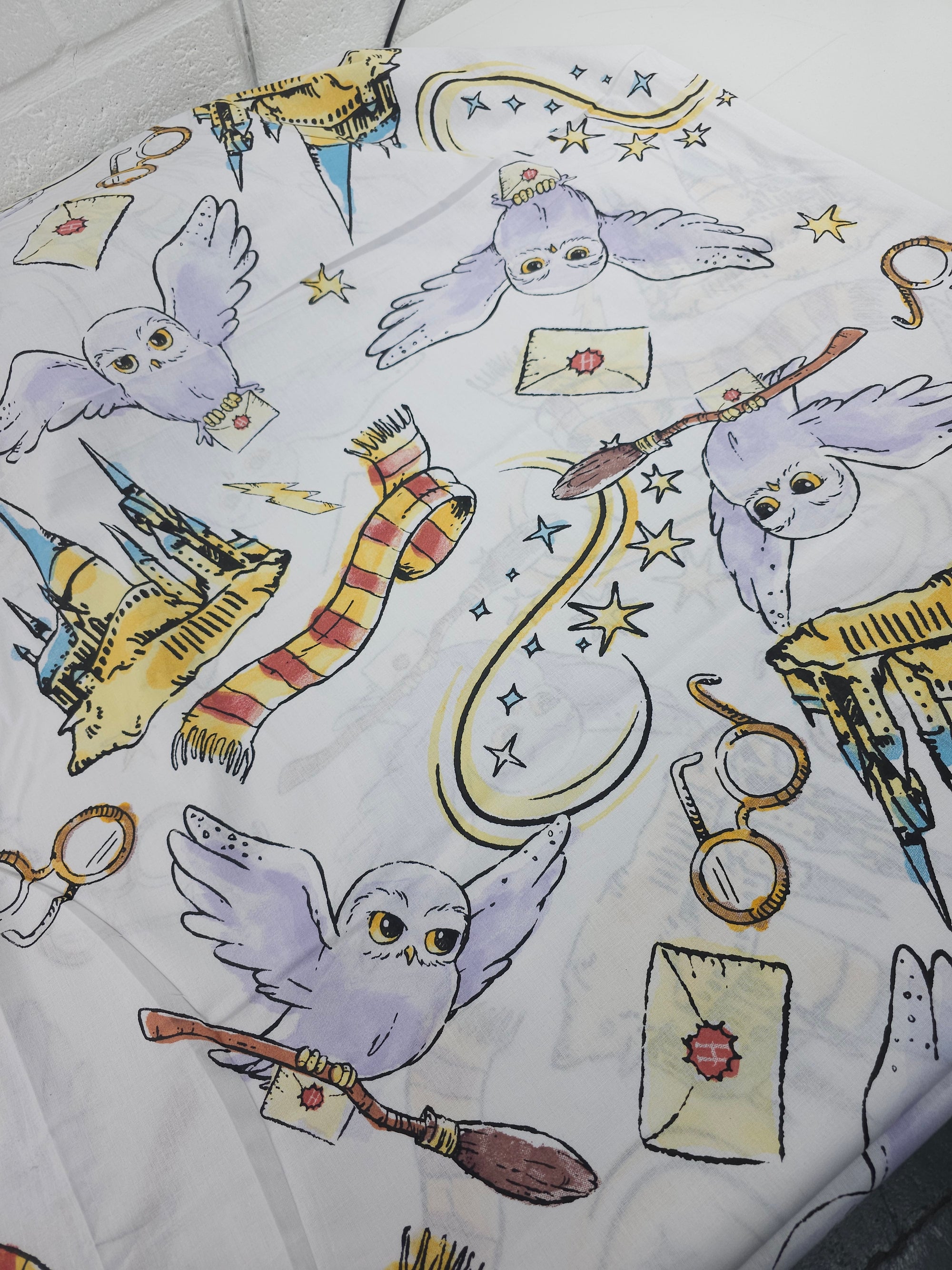 Harry Potter Hedwig 100% Cotton 112" *EXTRA WIDE*