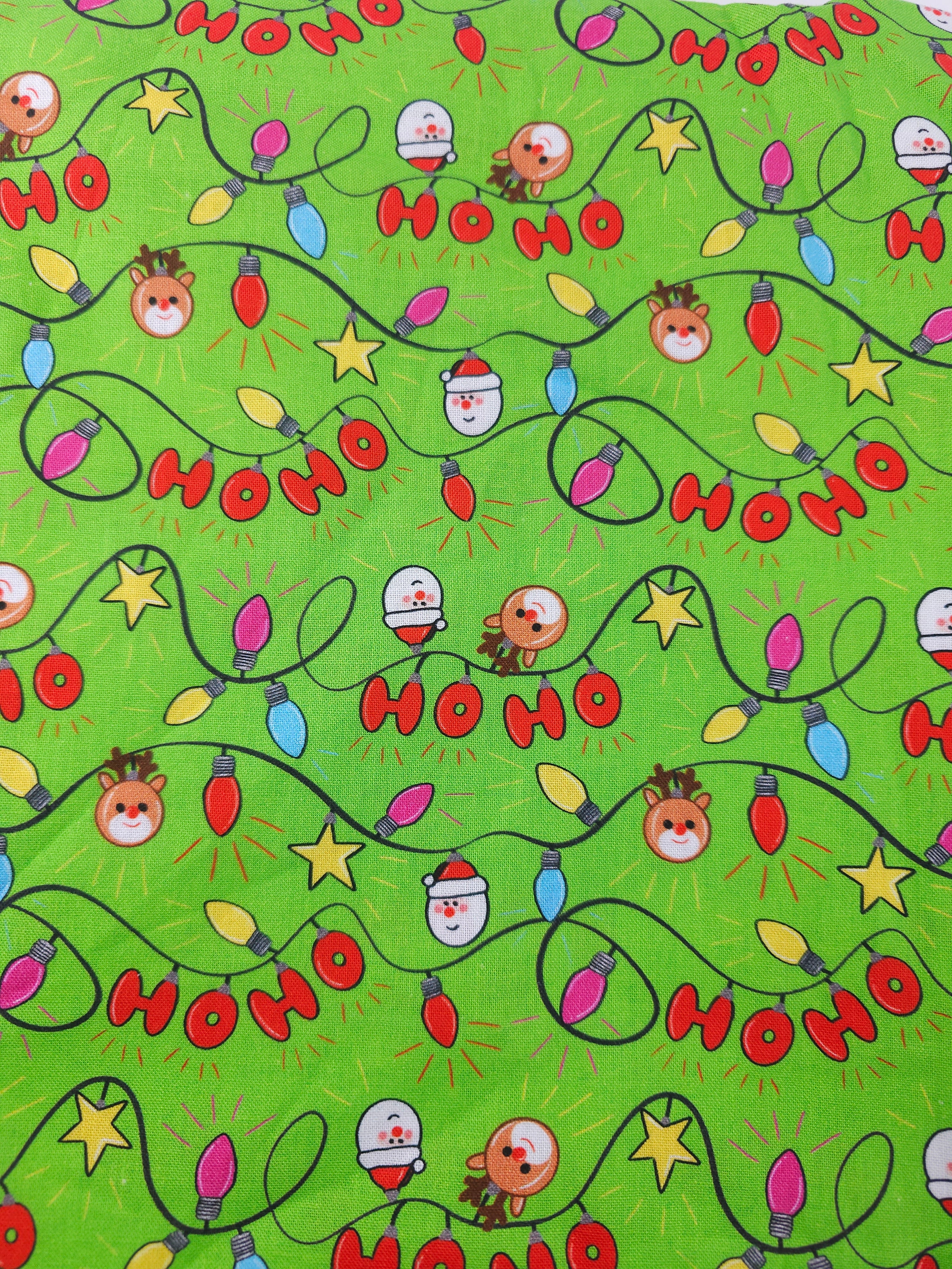 Neon Christmas Cotton- 3m piece