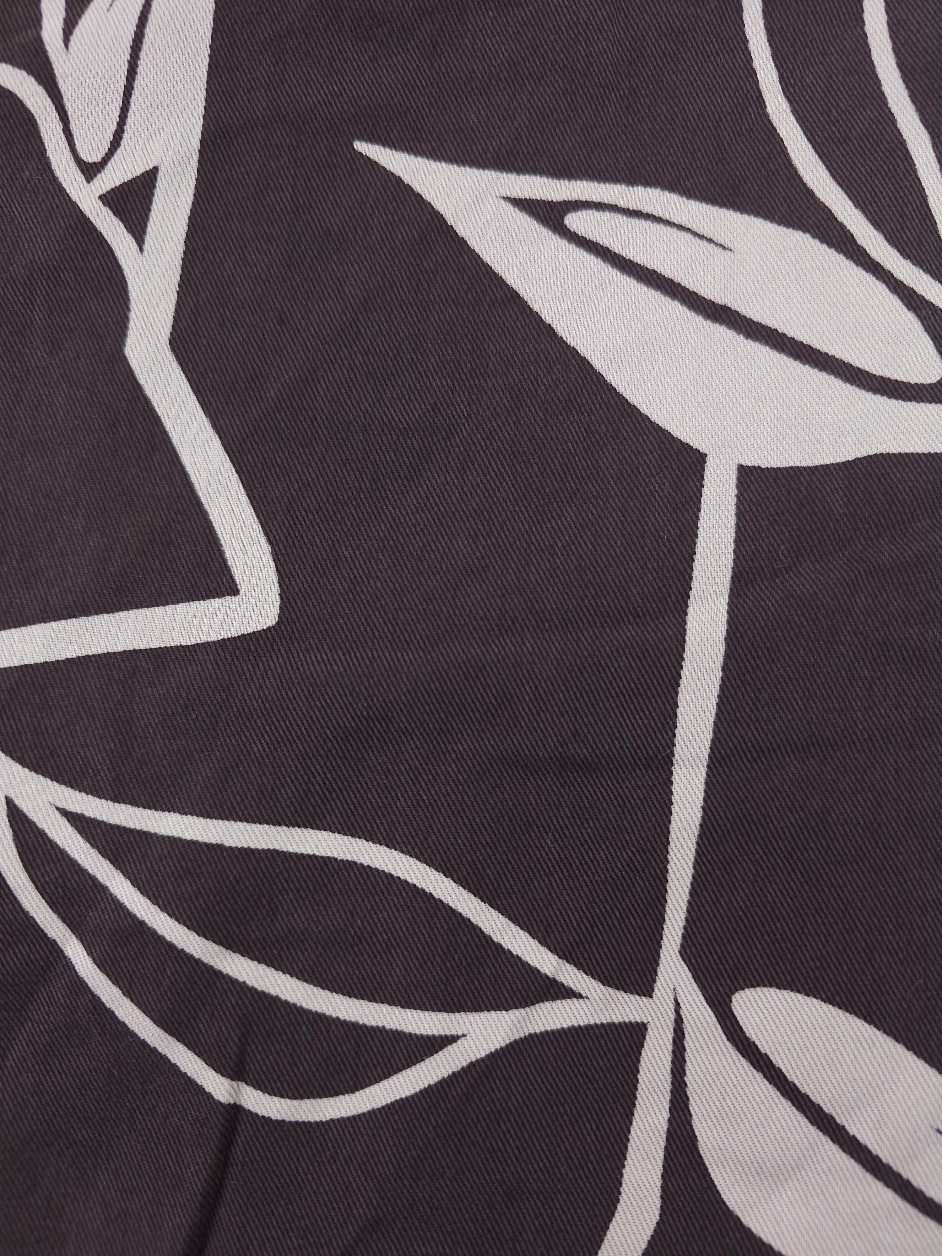 Large shadow leaves Viscose- 1.4m piece