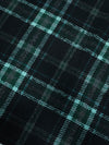 Black/Green Wool Mix