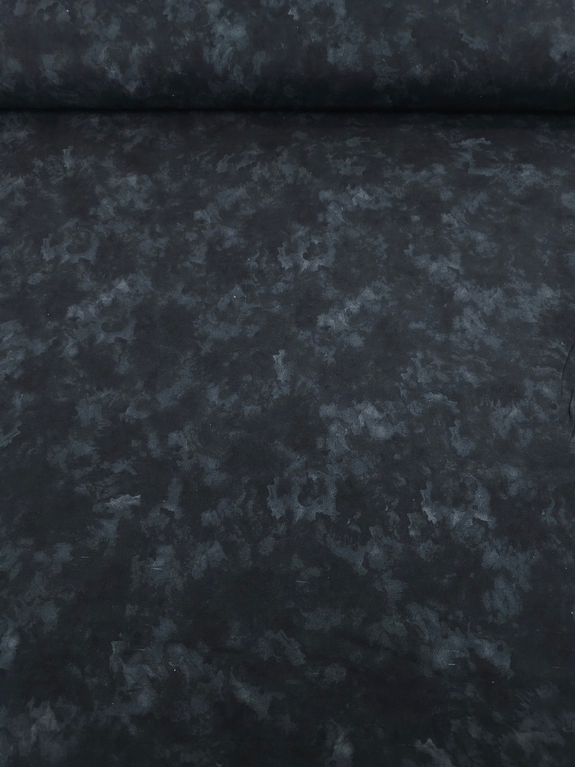 Black Iris Watercolour Smoke 100% Cotton 106" *EXTRA WIDE*