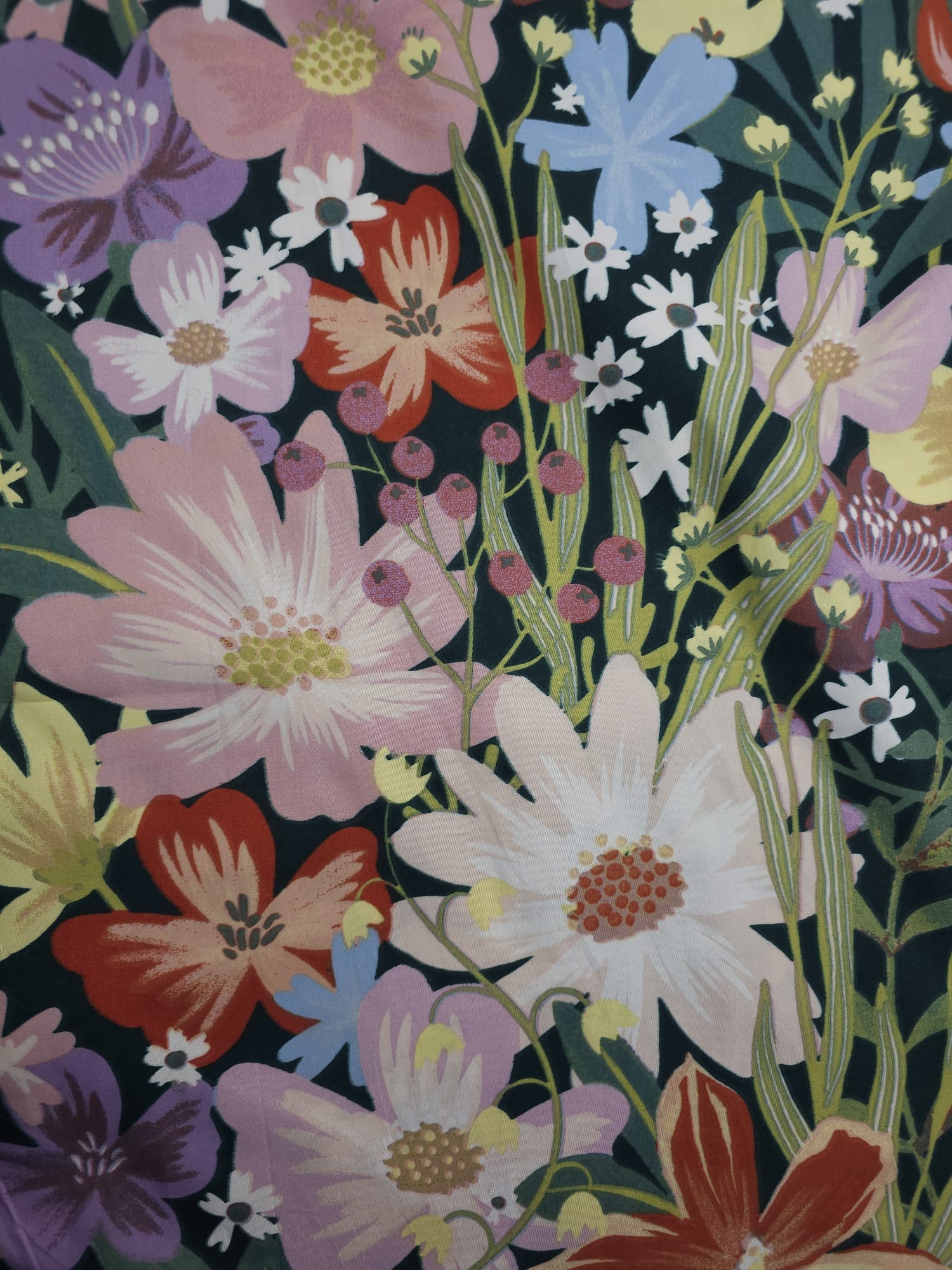 Wildflower Summer Floral Cotton (Various Sizes)