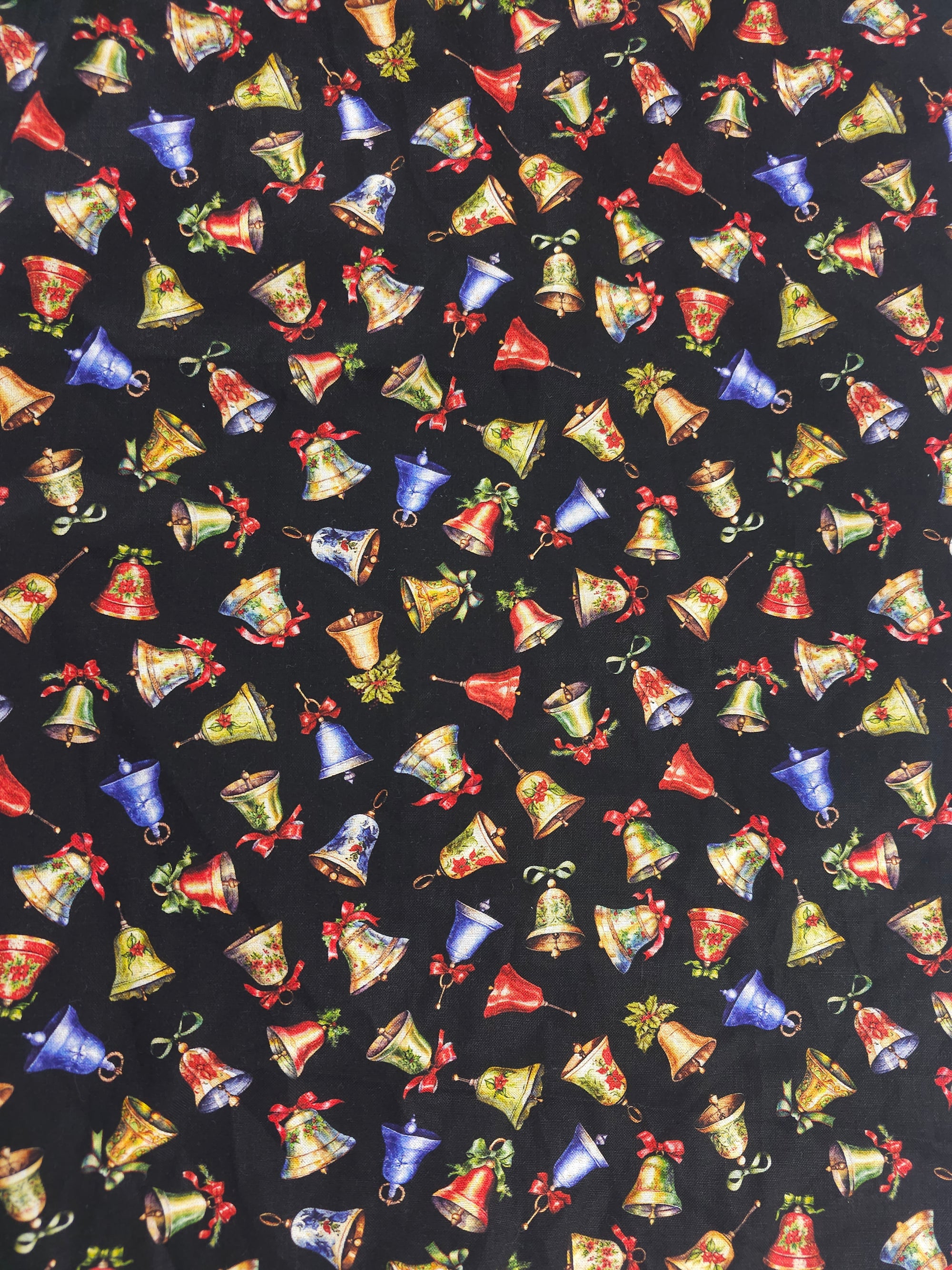 Black bells Cotton- 2.8m piece