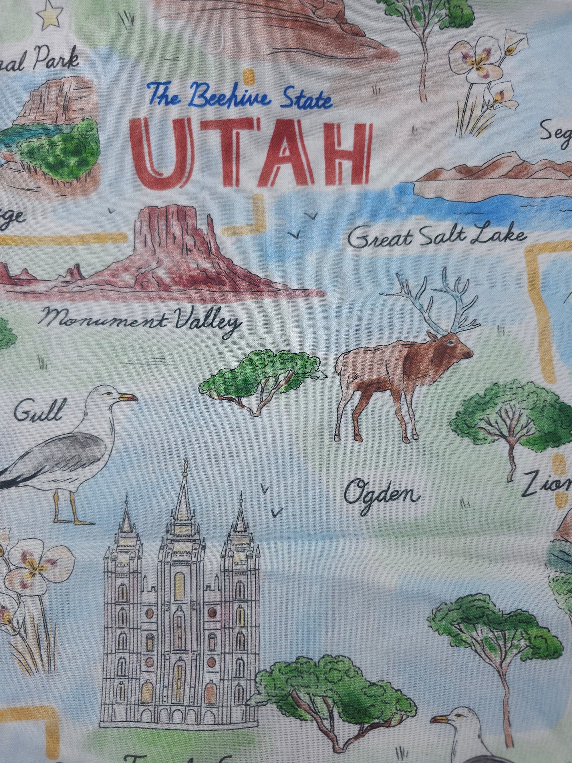Utah Cotton- 1.6m piece