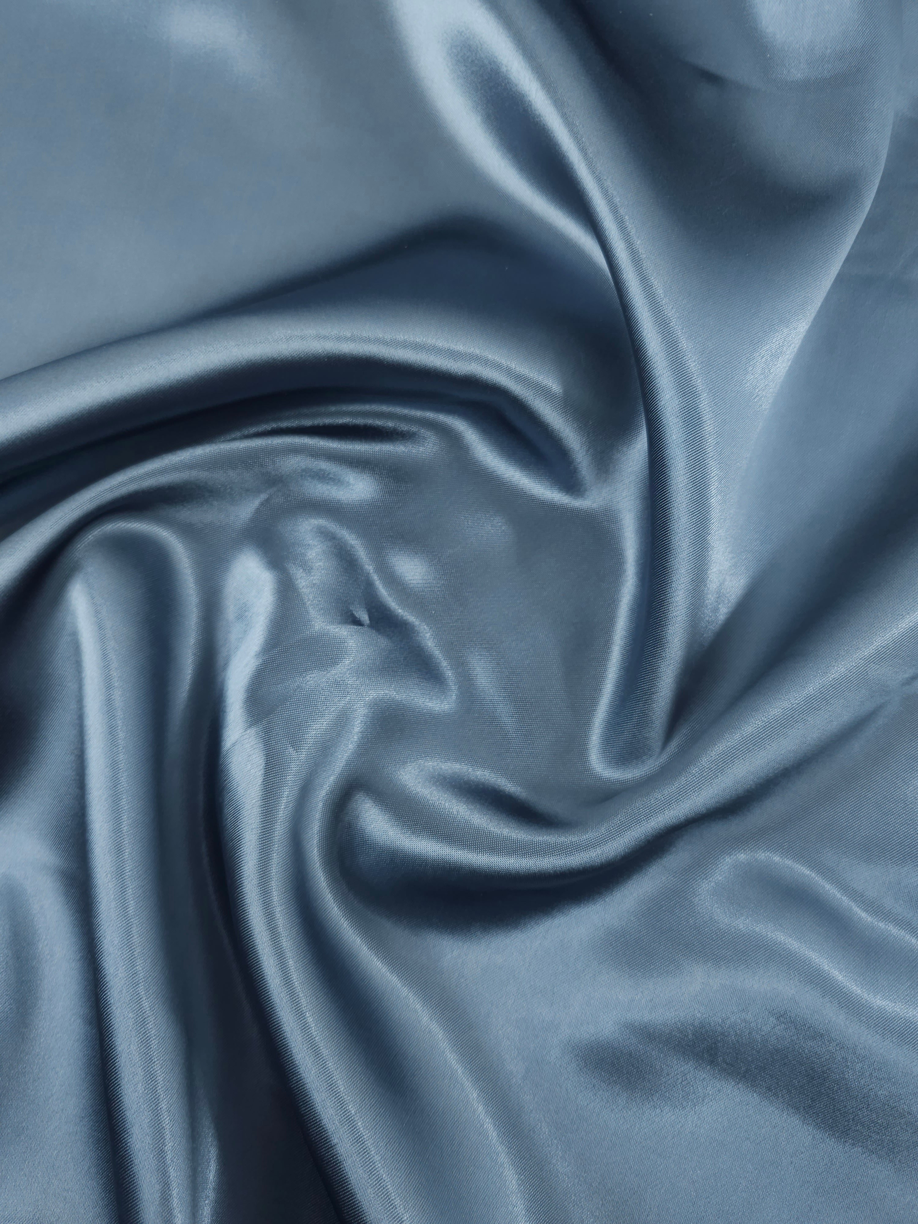 Powder Blue Liquid Satin
