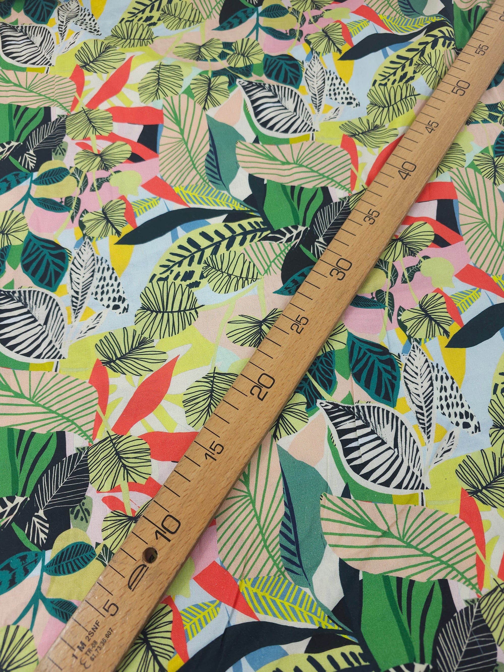 Jungle Abstract Botanica 100% Cotton - Kitty McCall x Free Spirit