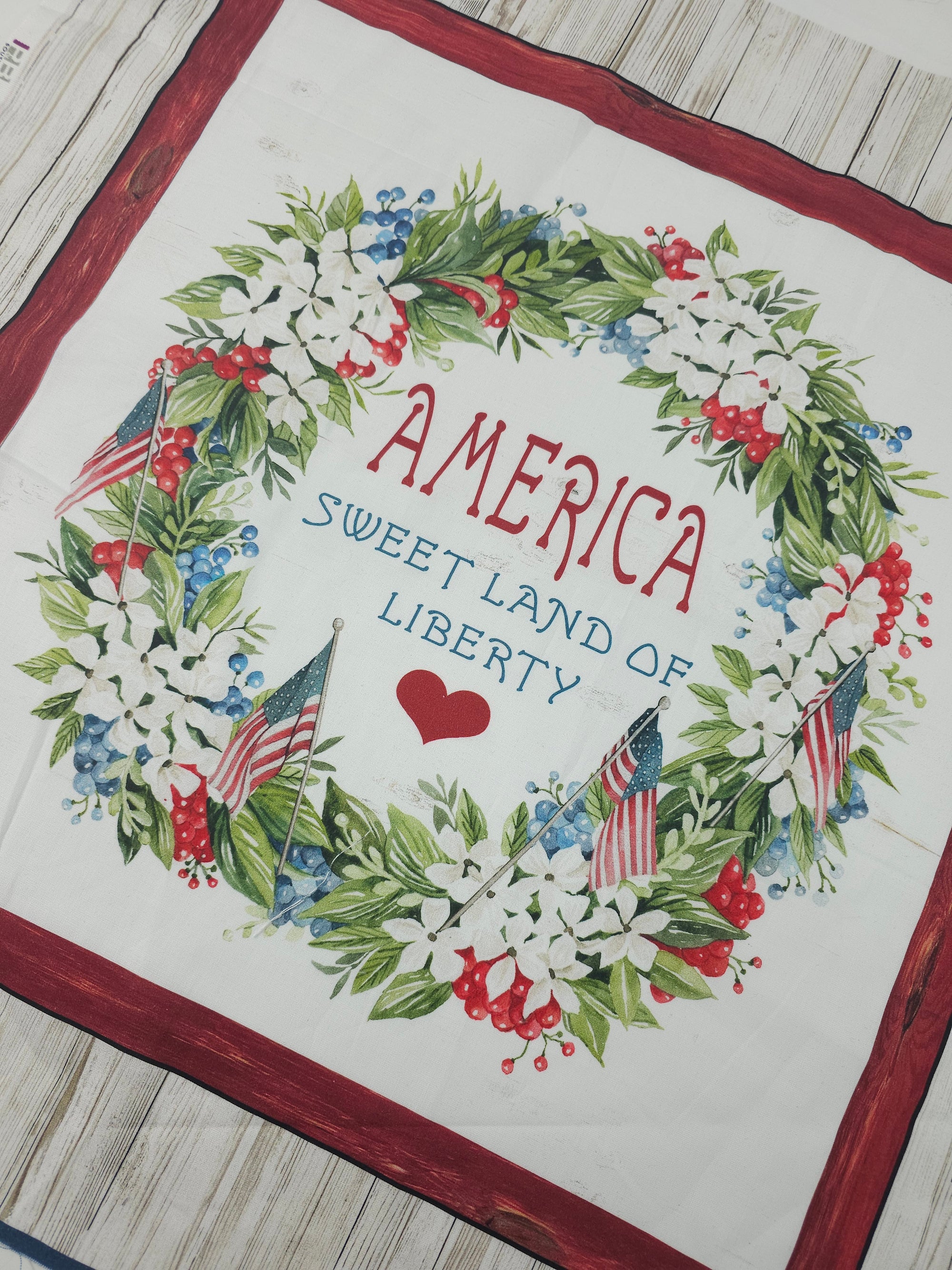 American Liberty 100% Cotton - 60cm Panel