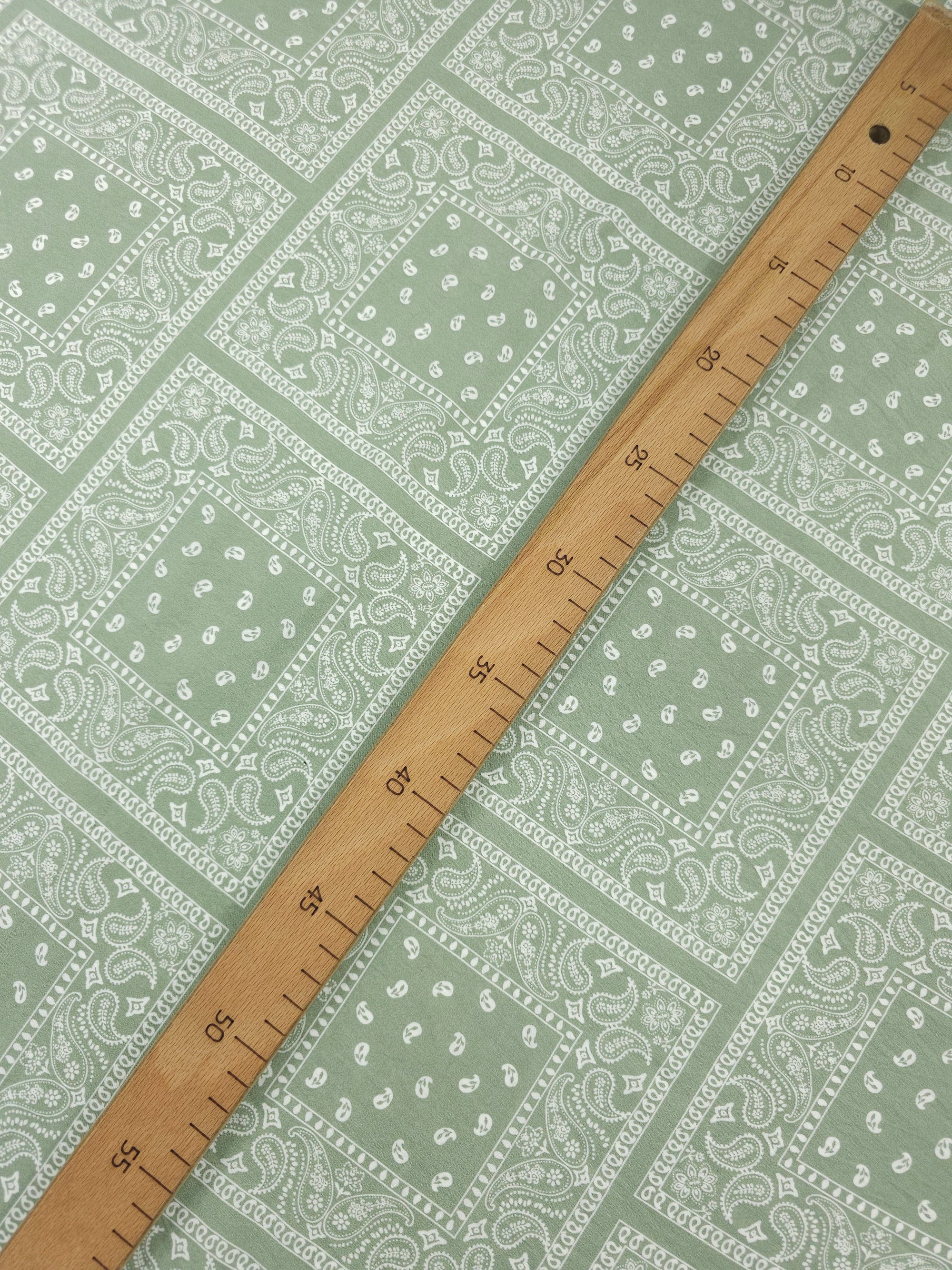 Sage Bandana Square Modal Viscose