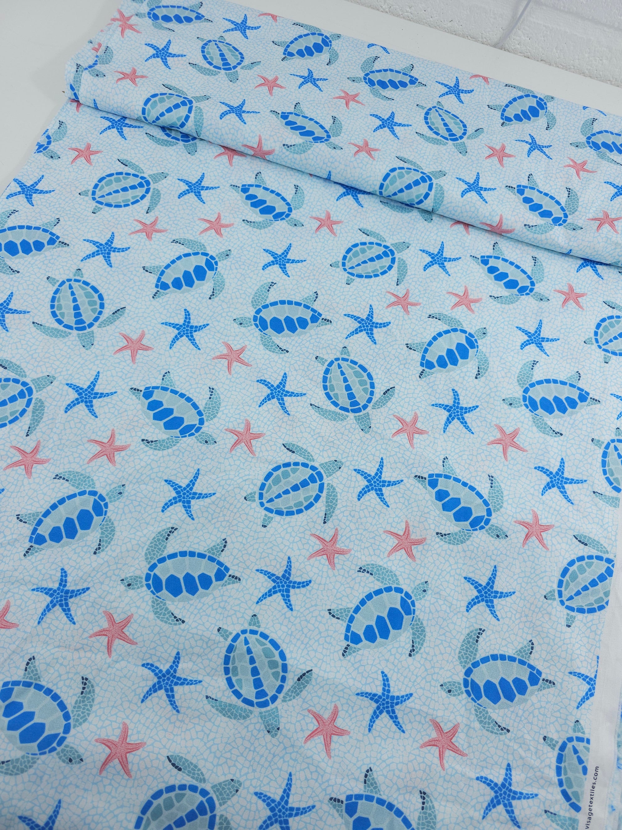 Starfish Turtle 100% Cotton