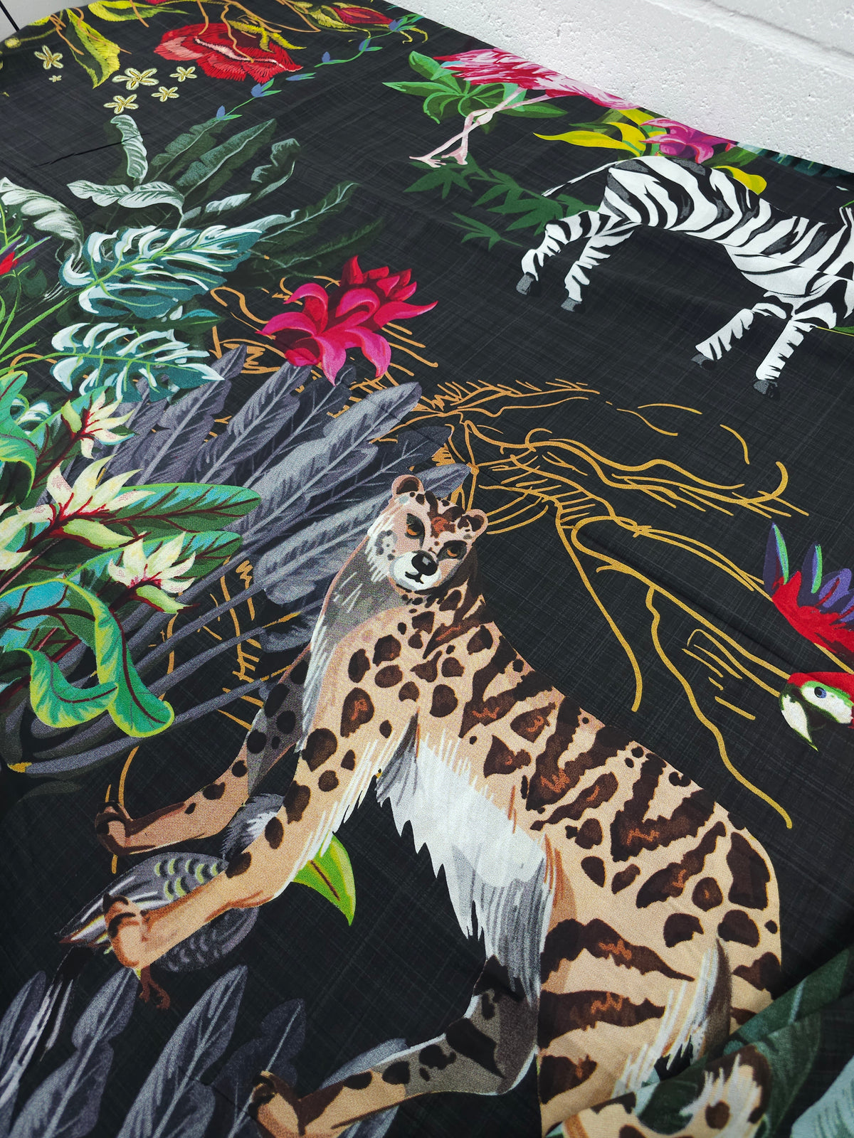 Tropical Rainforest 100% Cotton 96" - 2.5m Panel *EXTRA WIDE*