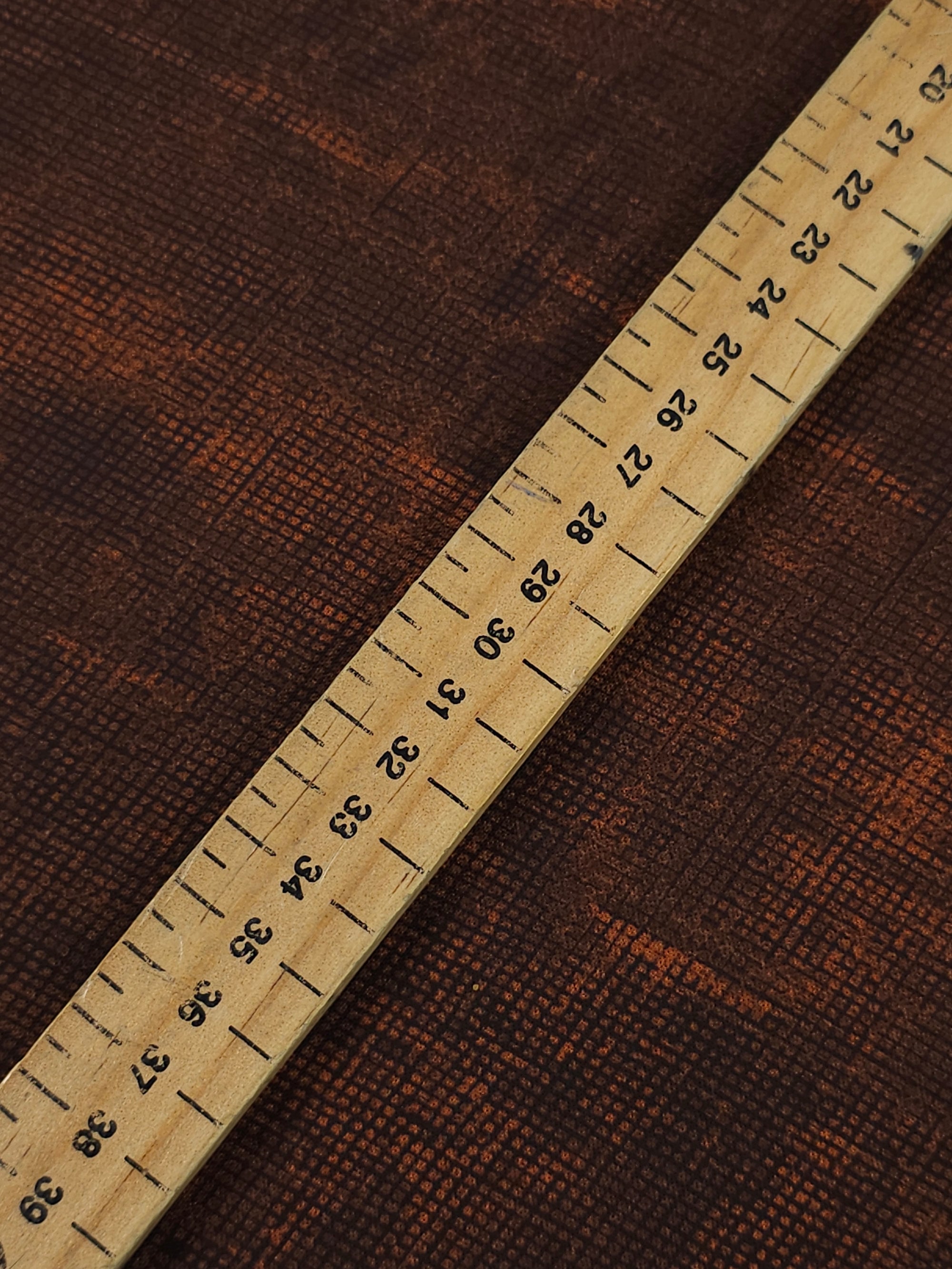 Rustic Brown Smudge Grid 100% Cotton 108" - Robert Kaufman *EXTRA WIDE*