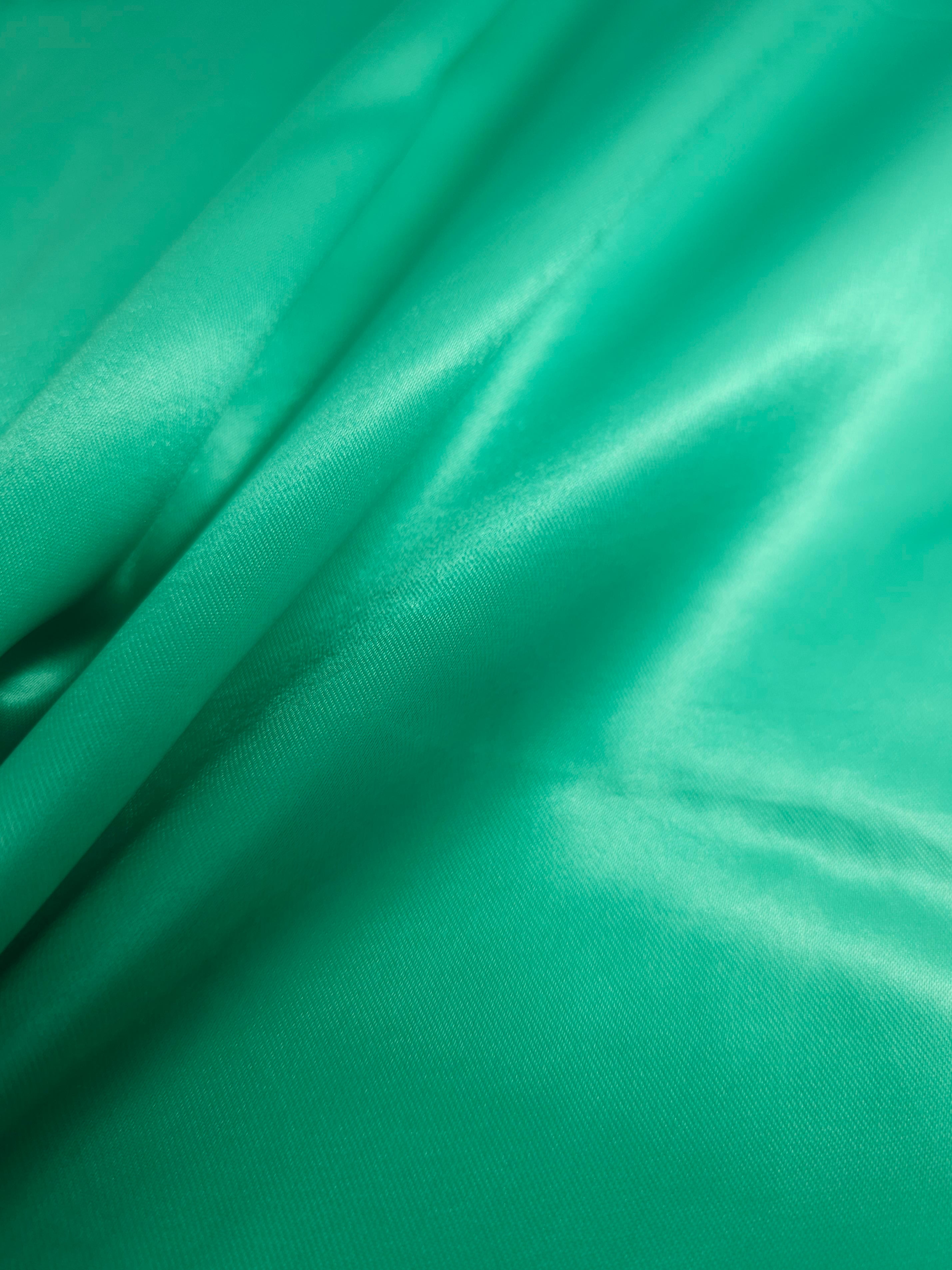 Sea Green Liquid Satin