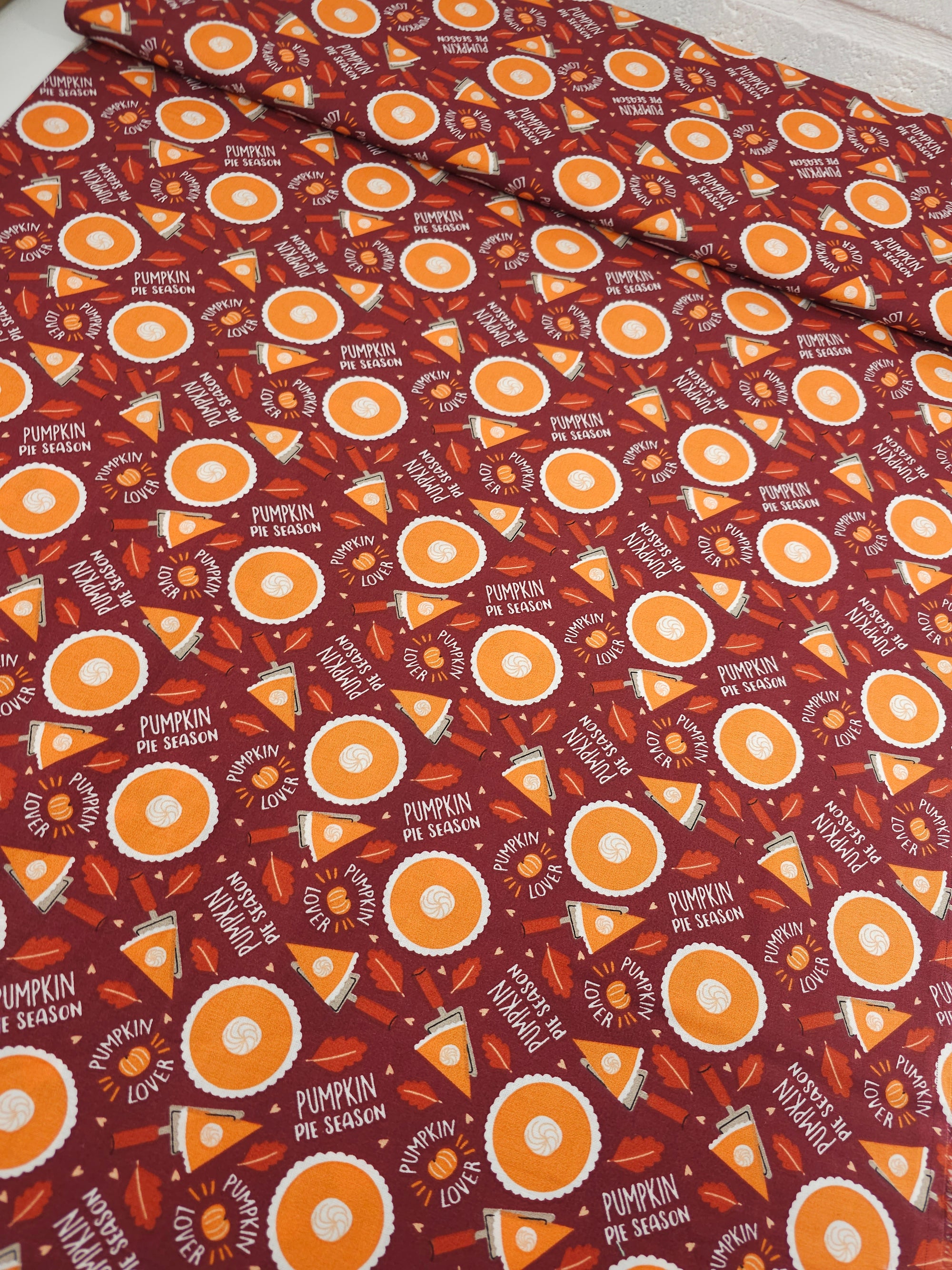 Pumpkin Pie Season 100% Cotton