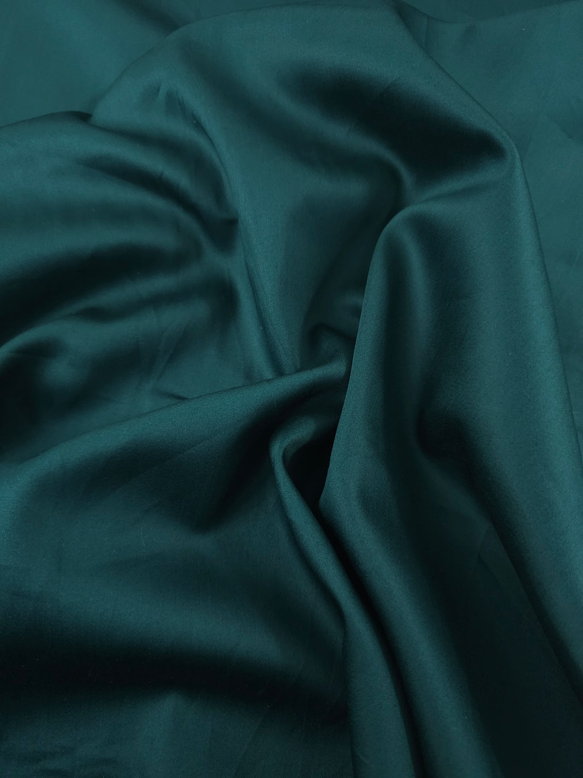 Ultra Deep Teal Cotton Satin 60"